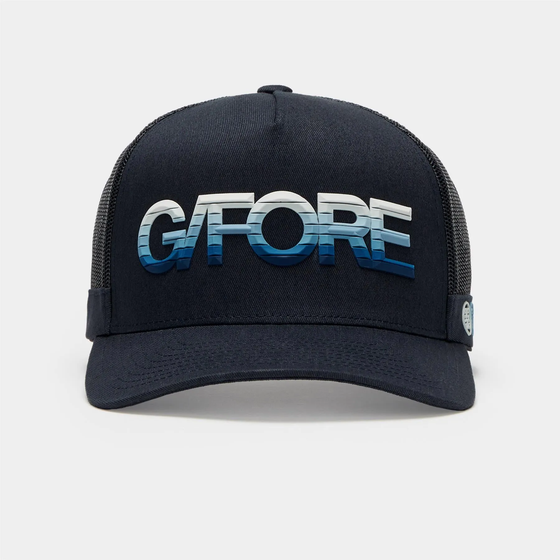 3D Ombre Cotton Twill Trucker Cap Ink - AW24