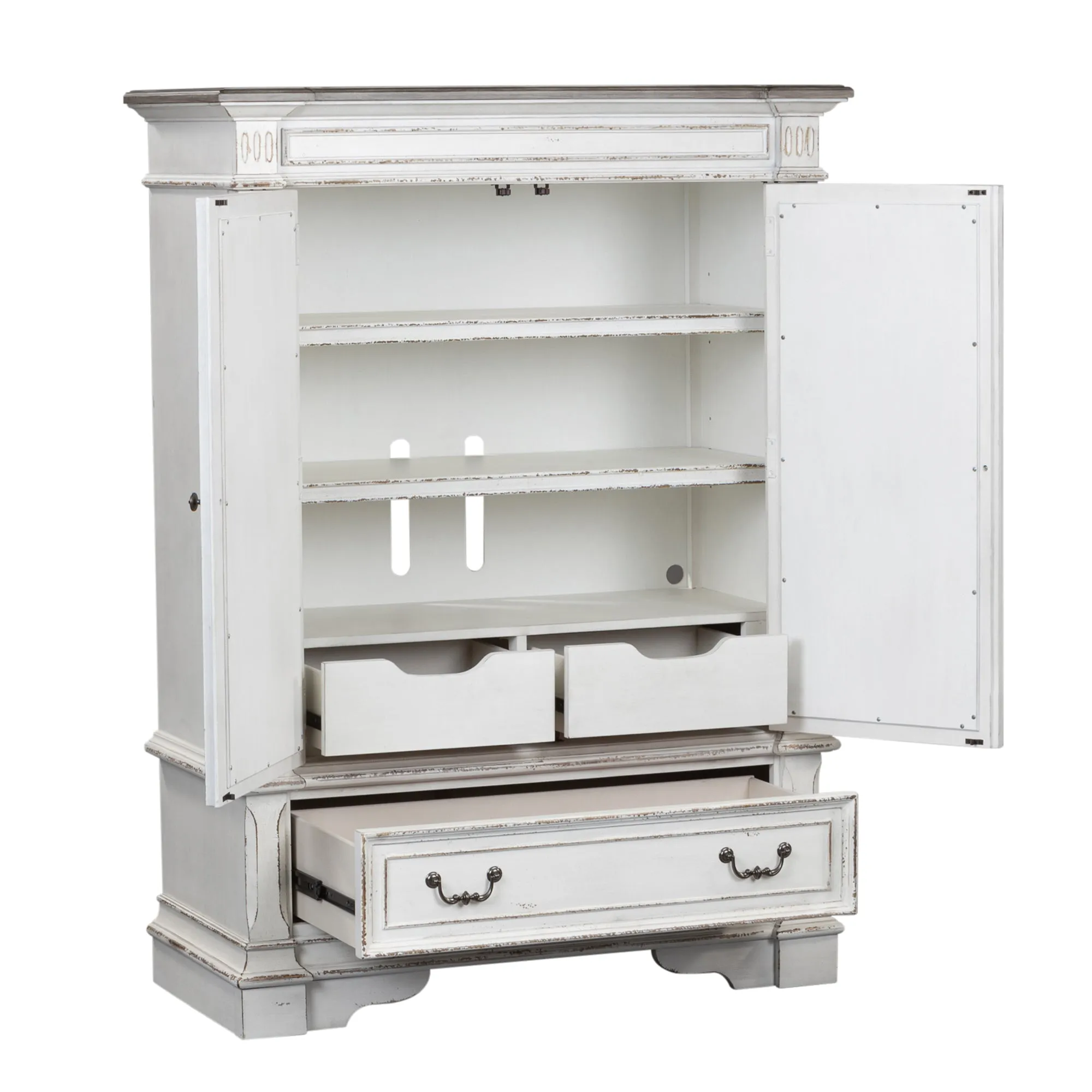 Abbey Park 520-BR42 Mirrored Door Chest