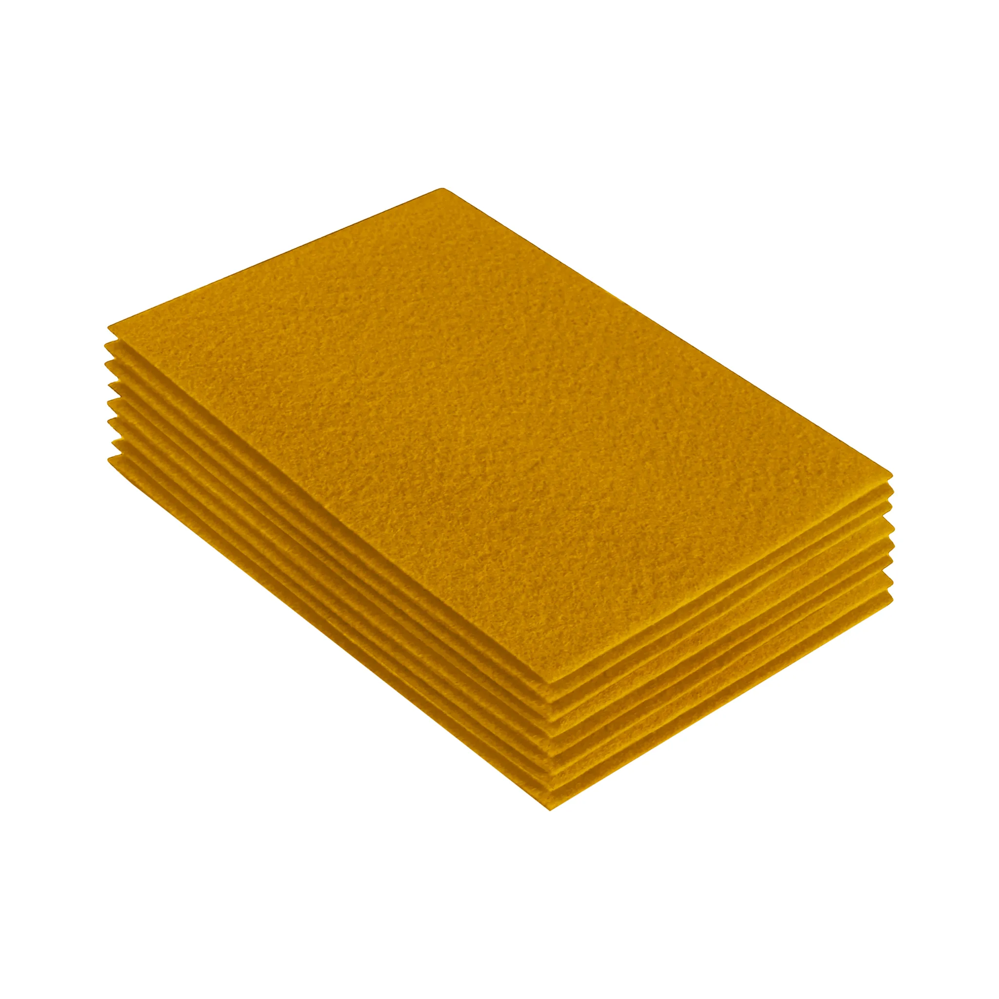 Acrylic Felt 9"X12" Sheet Packs | Antique Gold