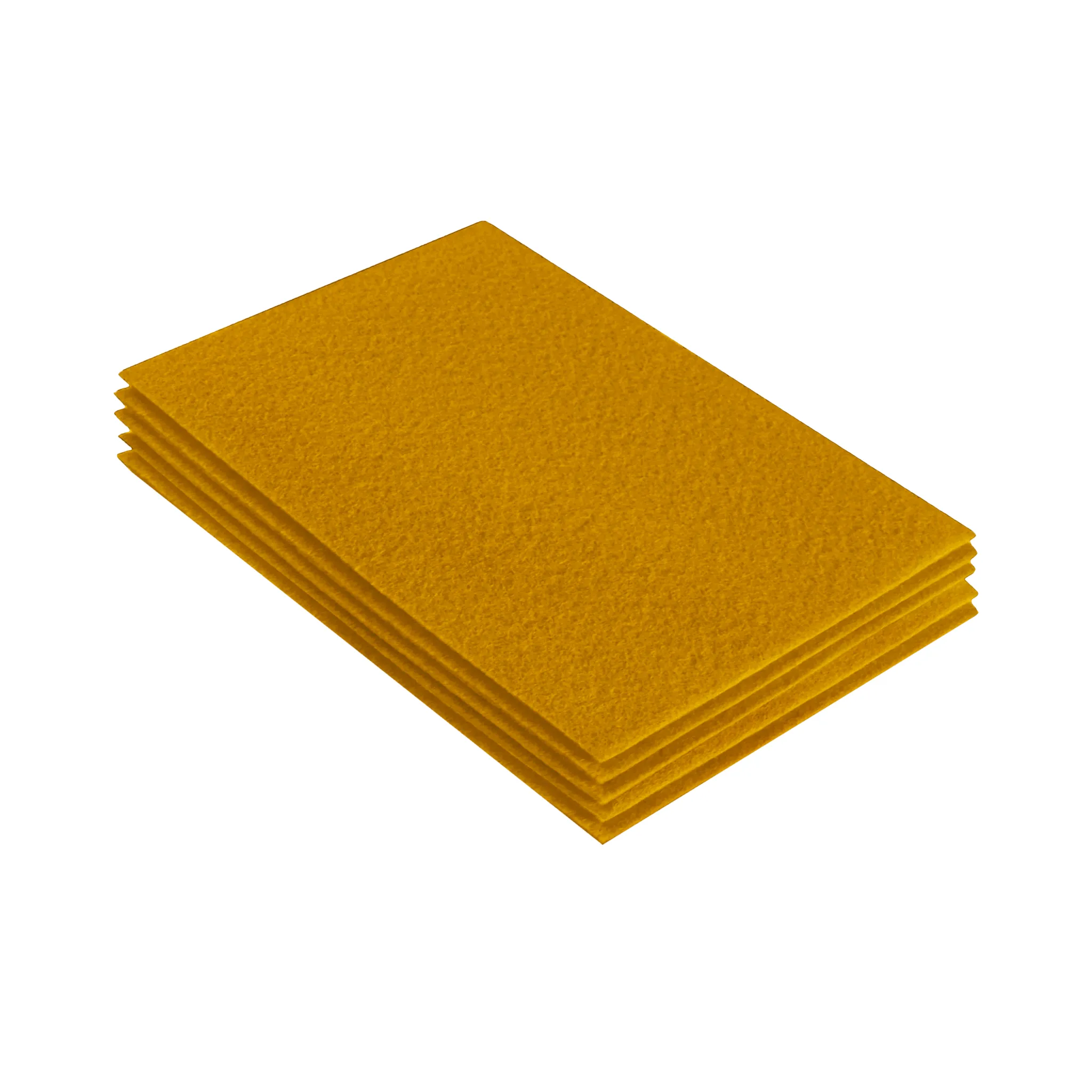 Acrylic Felt 9"X12" Sheet Packs | Antique Gold