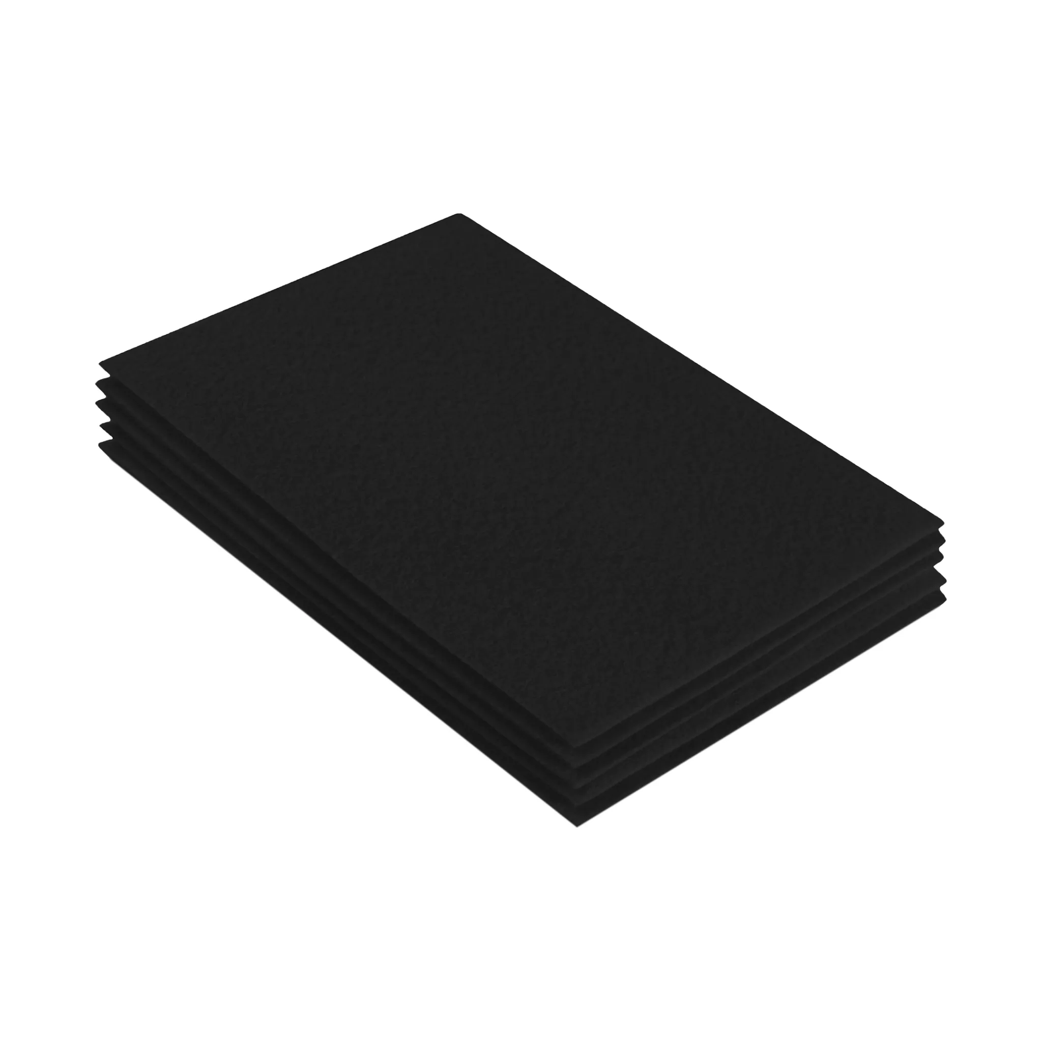 Acrylic Felt 9"X12" Sheet Packs | Black