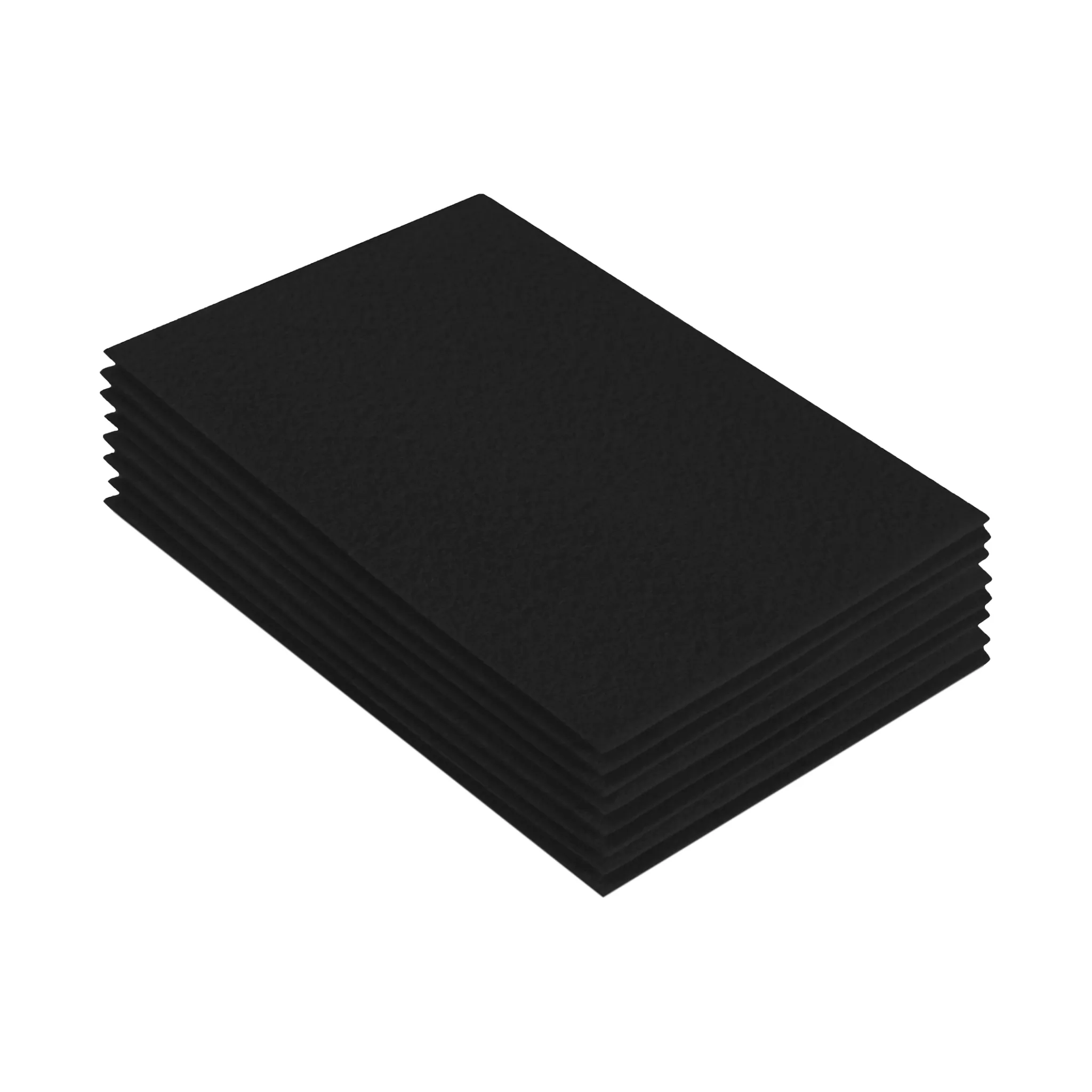 Acrylic Felt 9"X12" Sheet Packs | Black