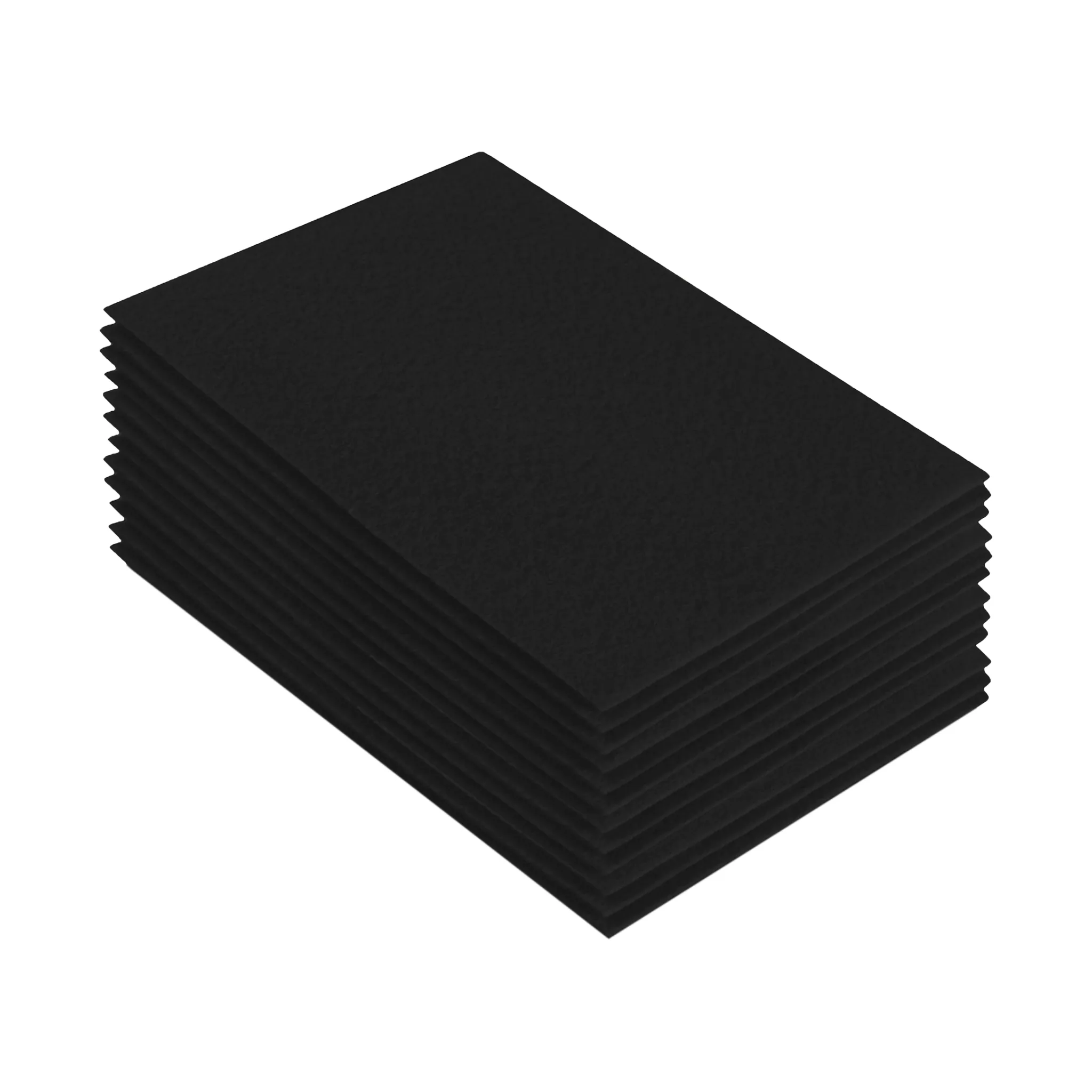 Acrylic Felt 9"X12" Sheet Packs | Black