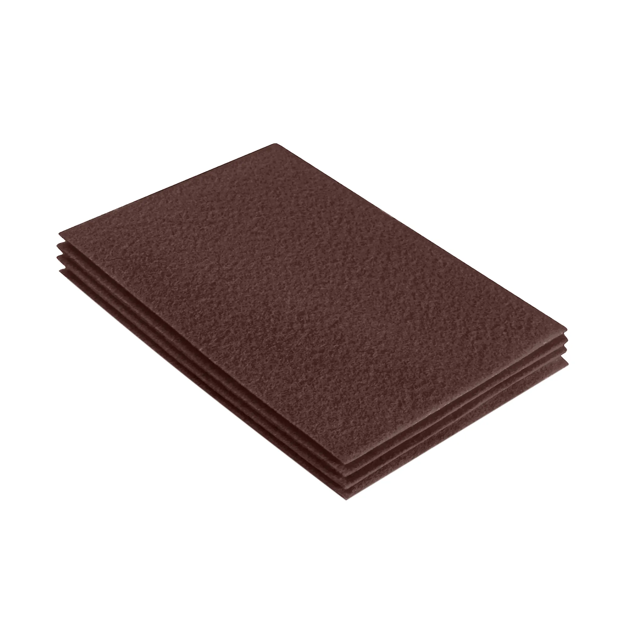 Acrylic Felt 9"X12" Sheet Packs | Brown