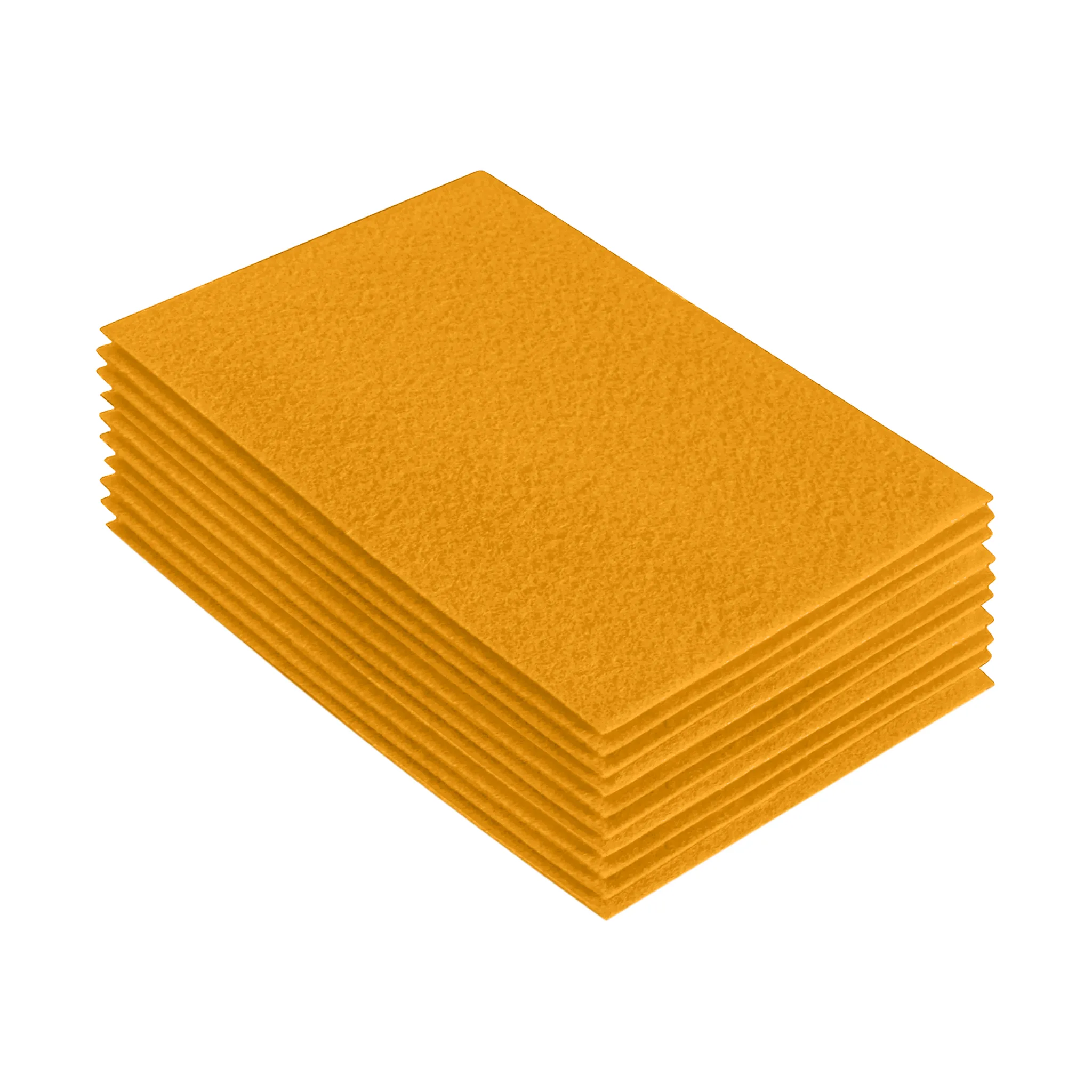 Acrylic Felt 9"X12" Sheet Packs | Gold