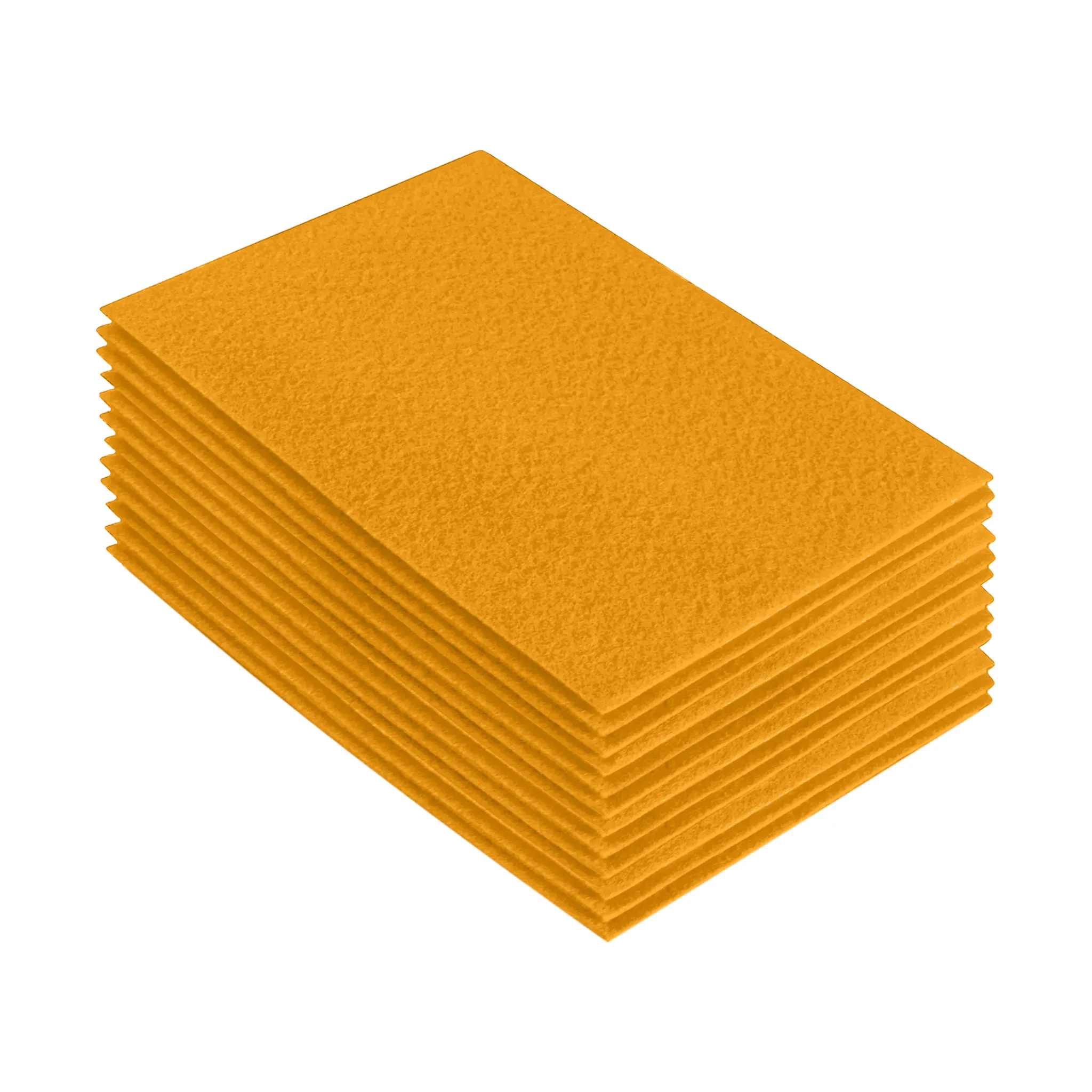 Acrylic Felt 9"X12" Sheet Packs | Gold