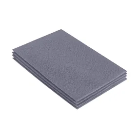 Acrylic Felt 9"X12" Sheet Packs | Grey