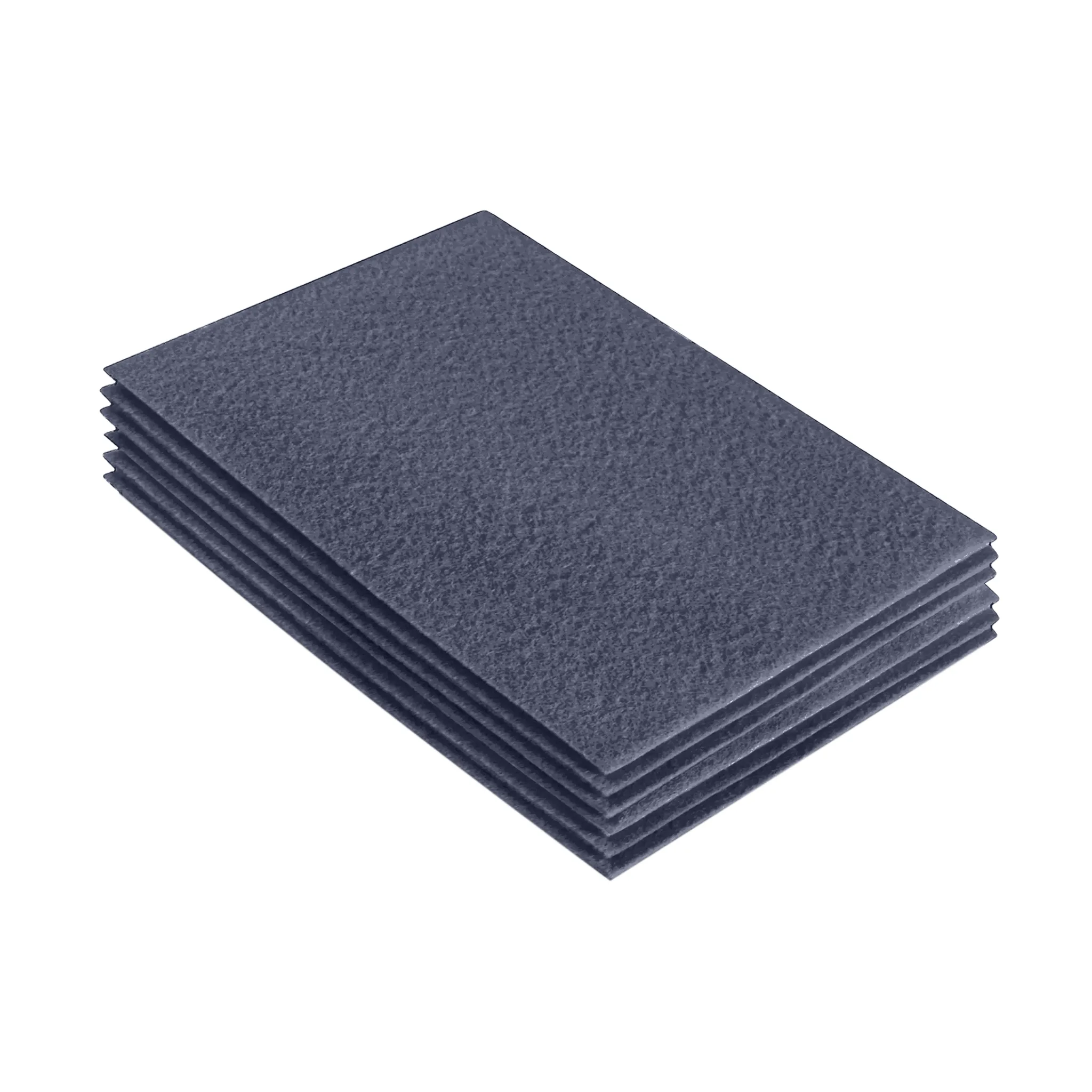 Acrylic Felt 9"X12" Sheet Packs | Heather Grey