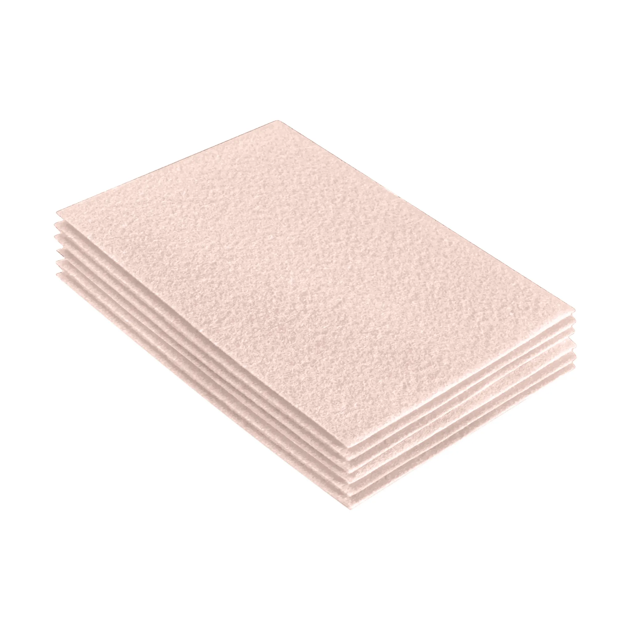 Acrylic Felt 9"X12" Sheet Packs | Ivory