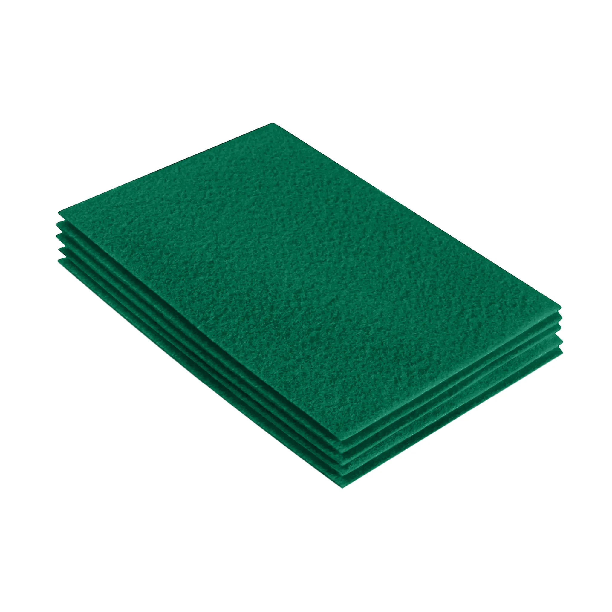 Acrylic Felt 9"X12" Sheet Packs | Kelly Green