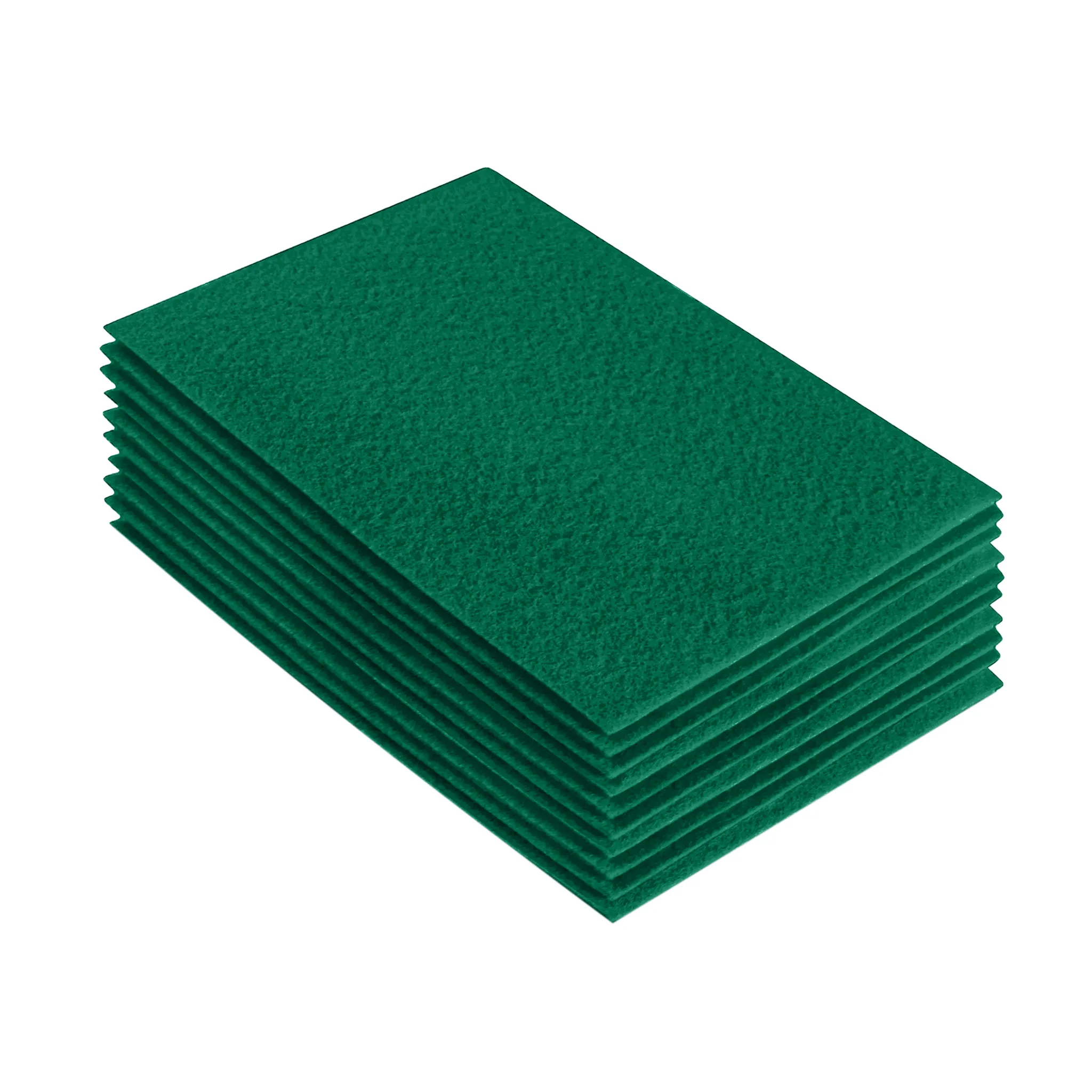 Acrylic Felt 9"X12" Sheet Packs | Kelly Green