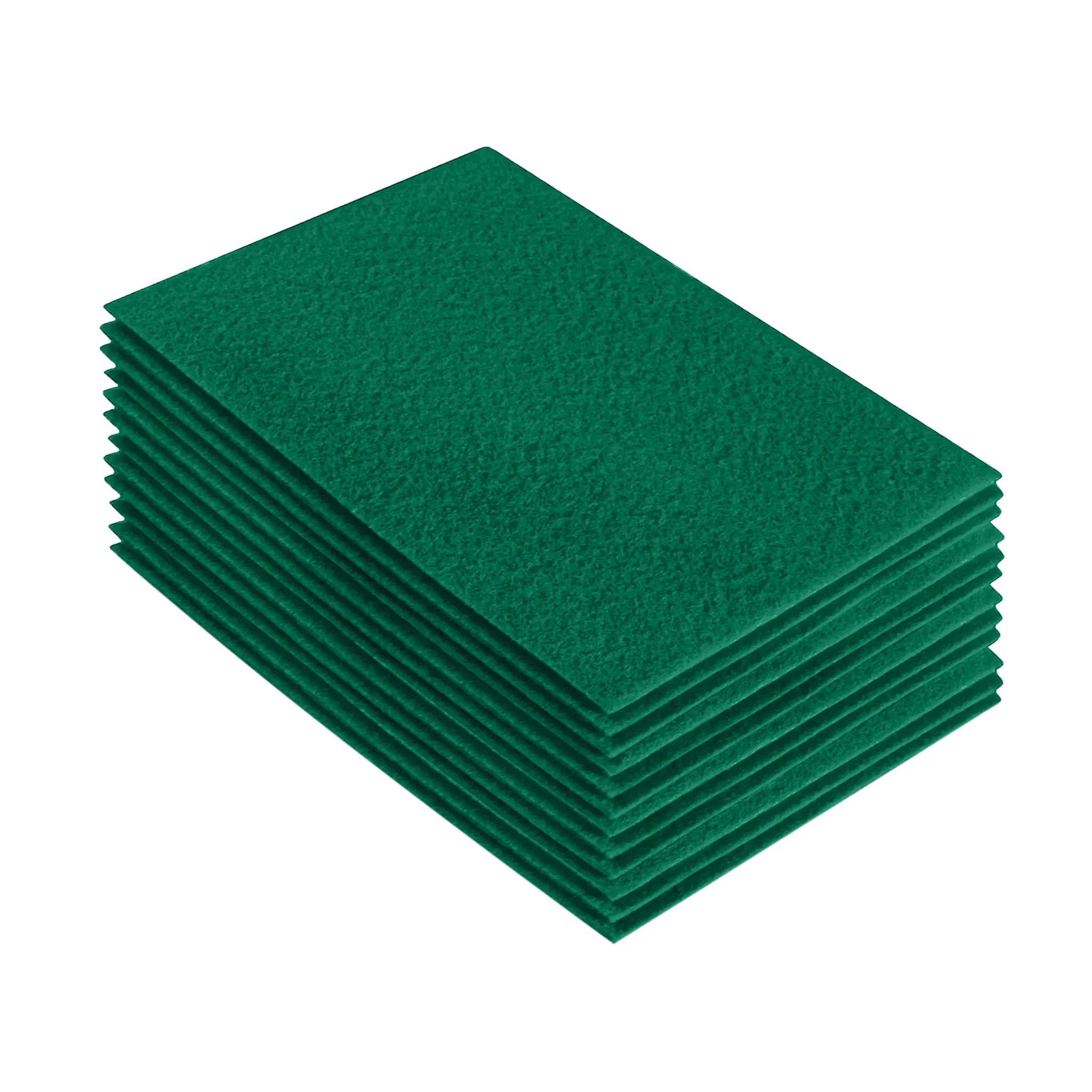 Acrylic Felt 9"X12" Sheet Packs | Kelly Green