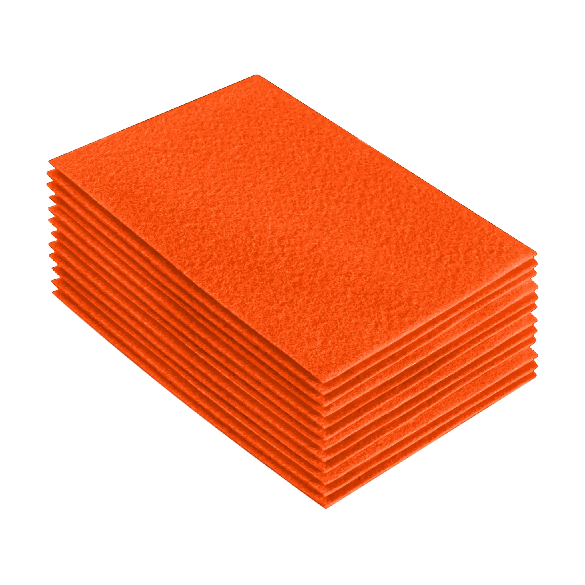 Acrylic Felt 9"X12" Sheet Packs | Light Orange