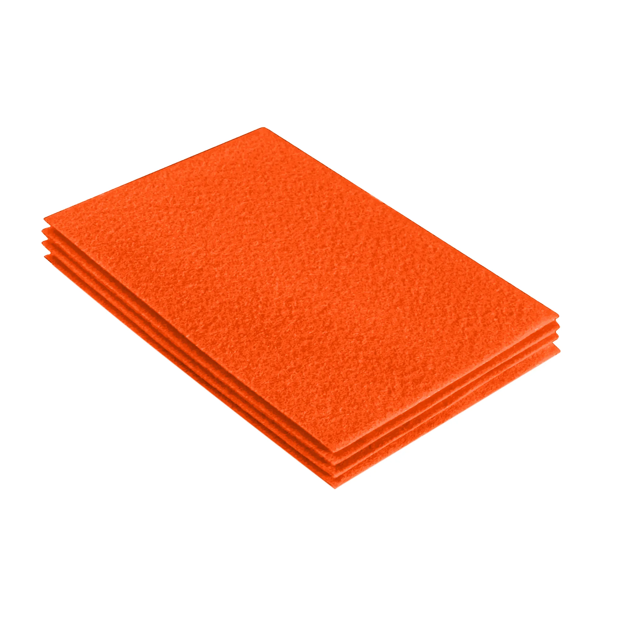 Acrylic Felt 9"X12" Sheet Packs | Light Orange