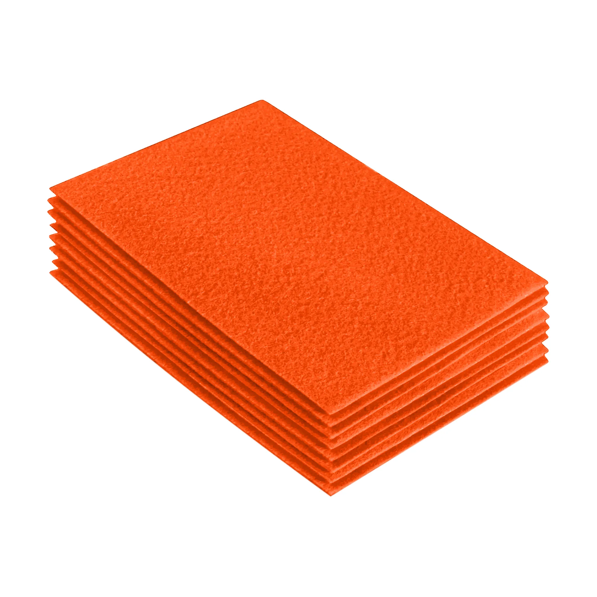 Acrylic Felt 9"X12" Sheet Packs | Light Orange