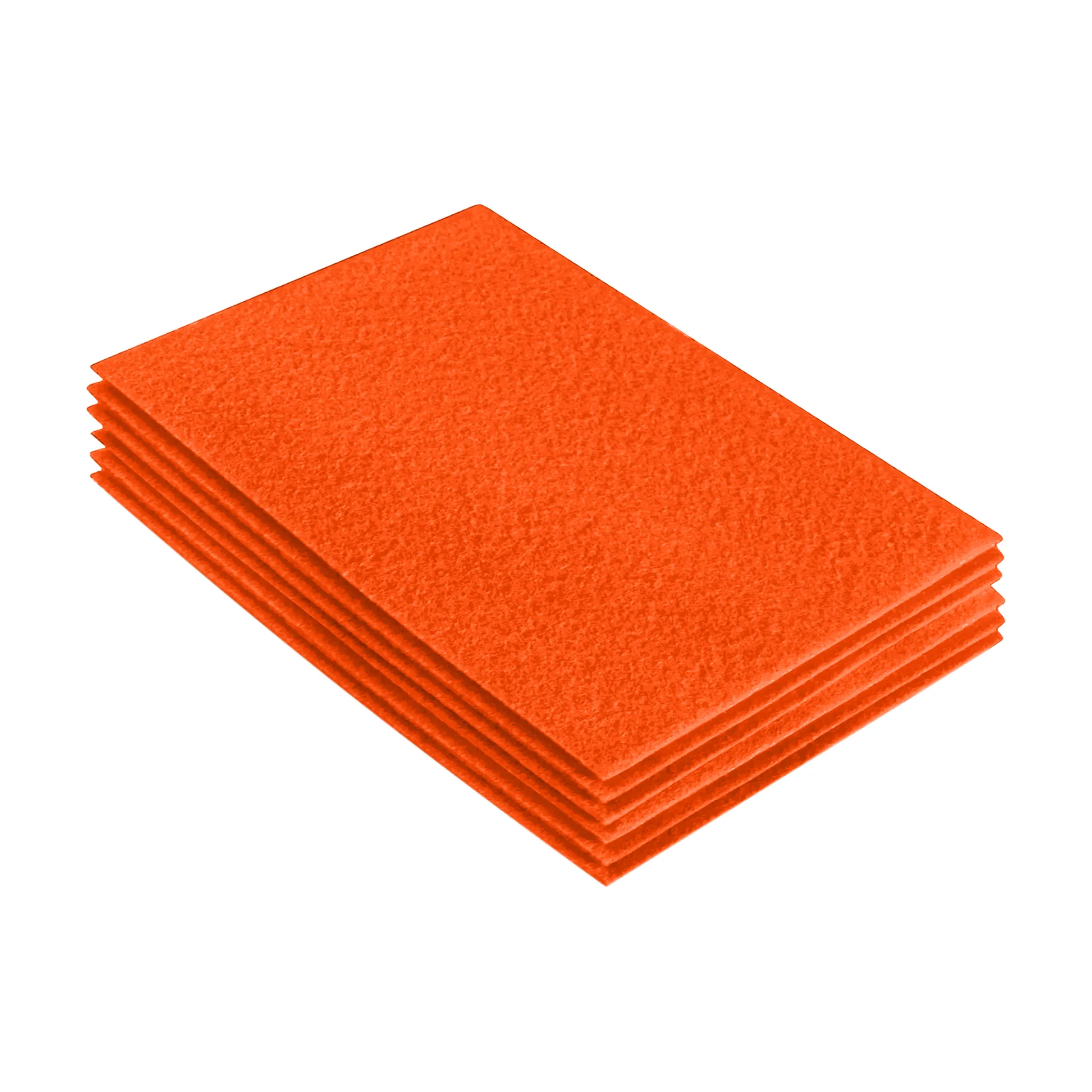 Acrylic Felt 9"X12" Sheet Packs | Light Orange