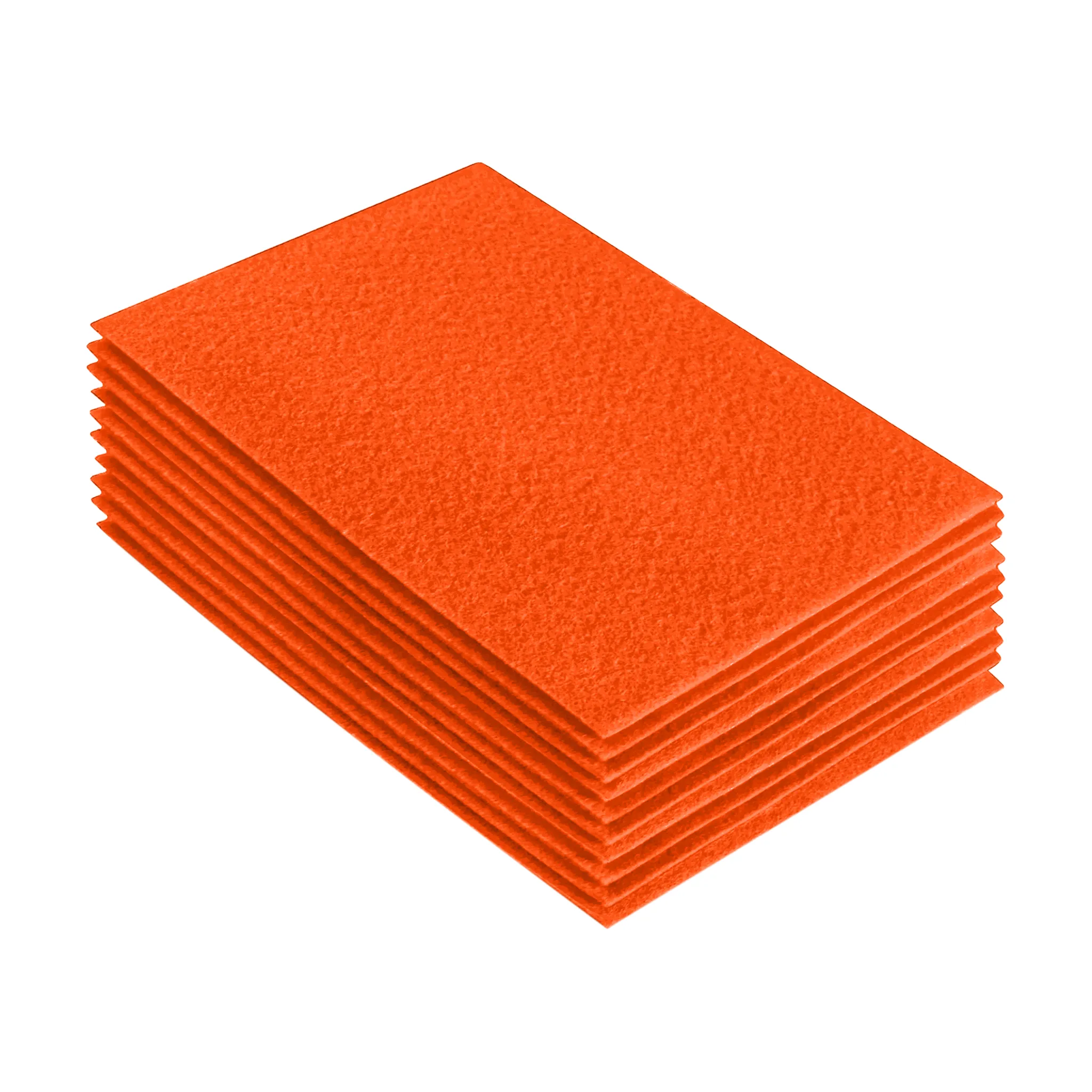 Acrylic Felt 9"X12" Sheet Packs | Light Orange