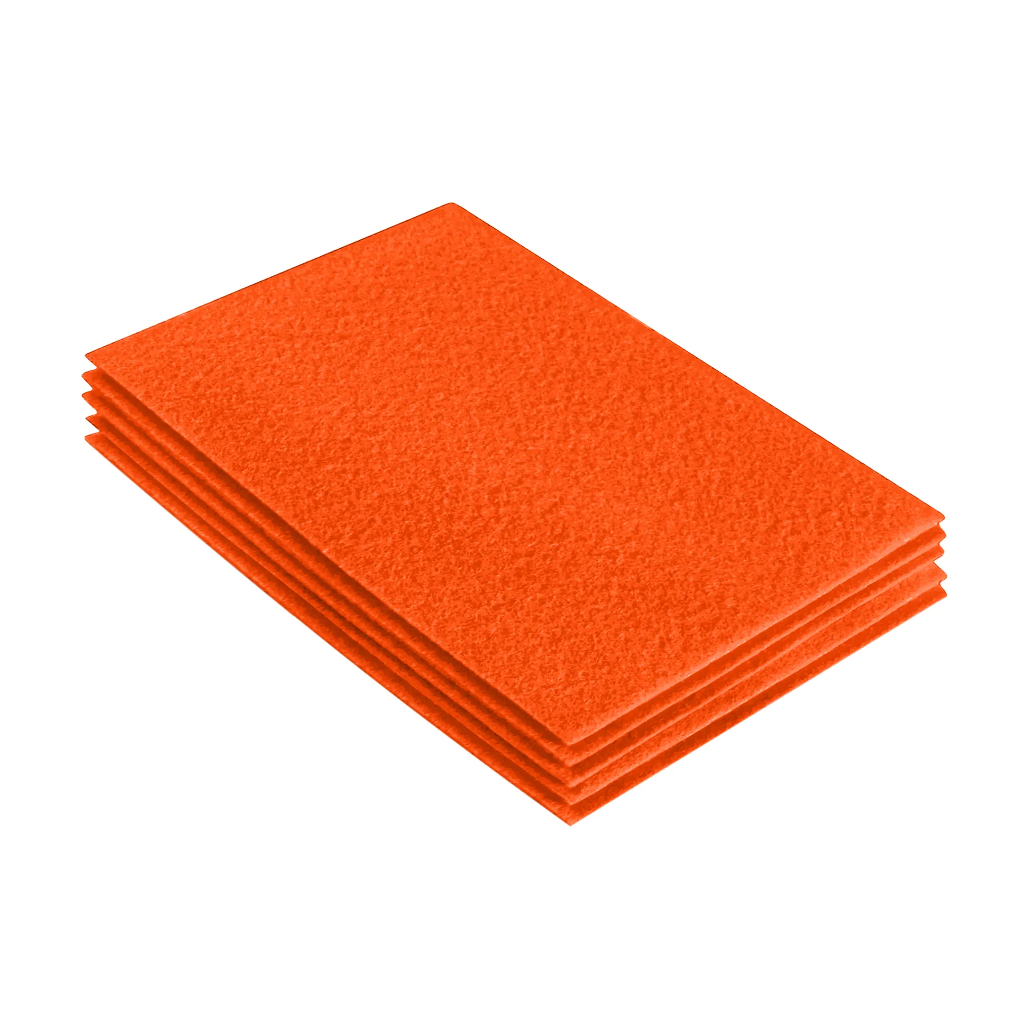 Acrylic Felt 9"X12" Sheet Packs | Light Orange