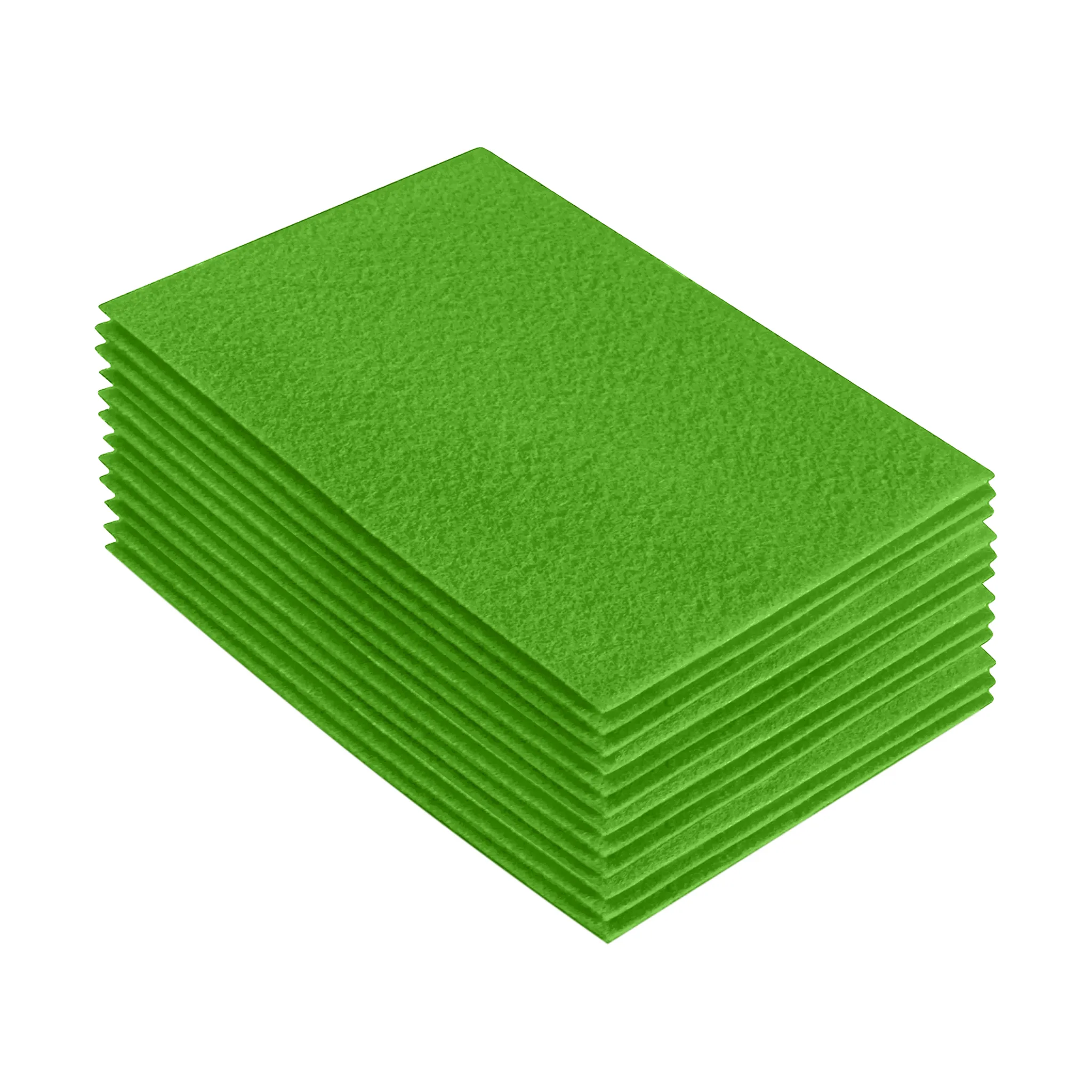 Acrylic Felt 9"X12" Sheet Packs | Lime