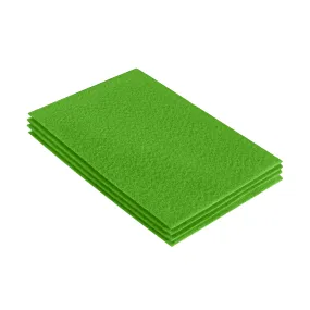 Acrylic Felt 9"X12" Sheet Packs | Lime