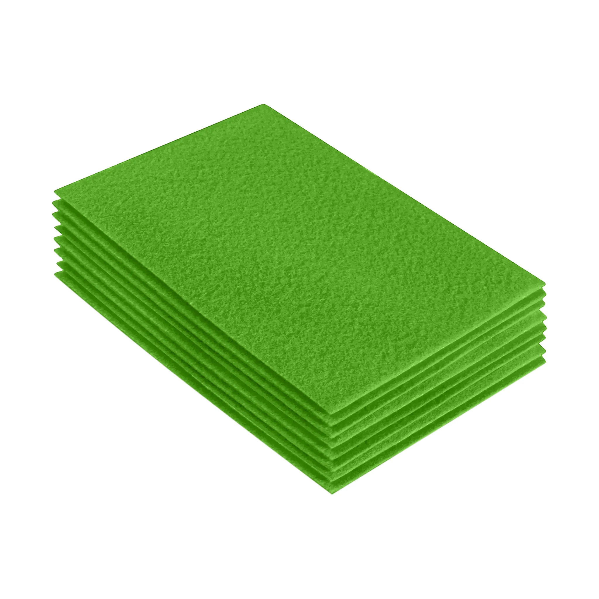 Acrylic Felt 9"X12" Sheet Packs | Lime