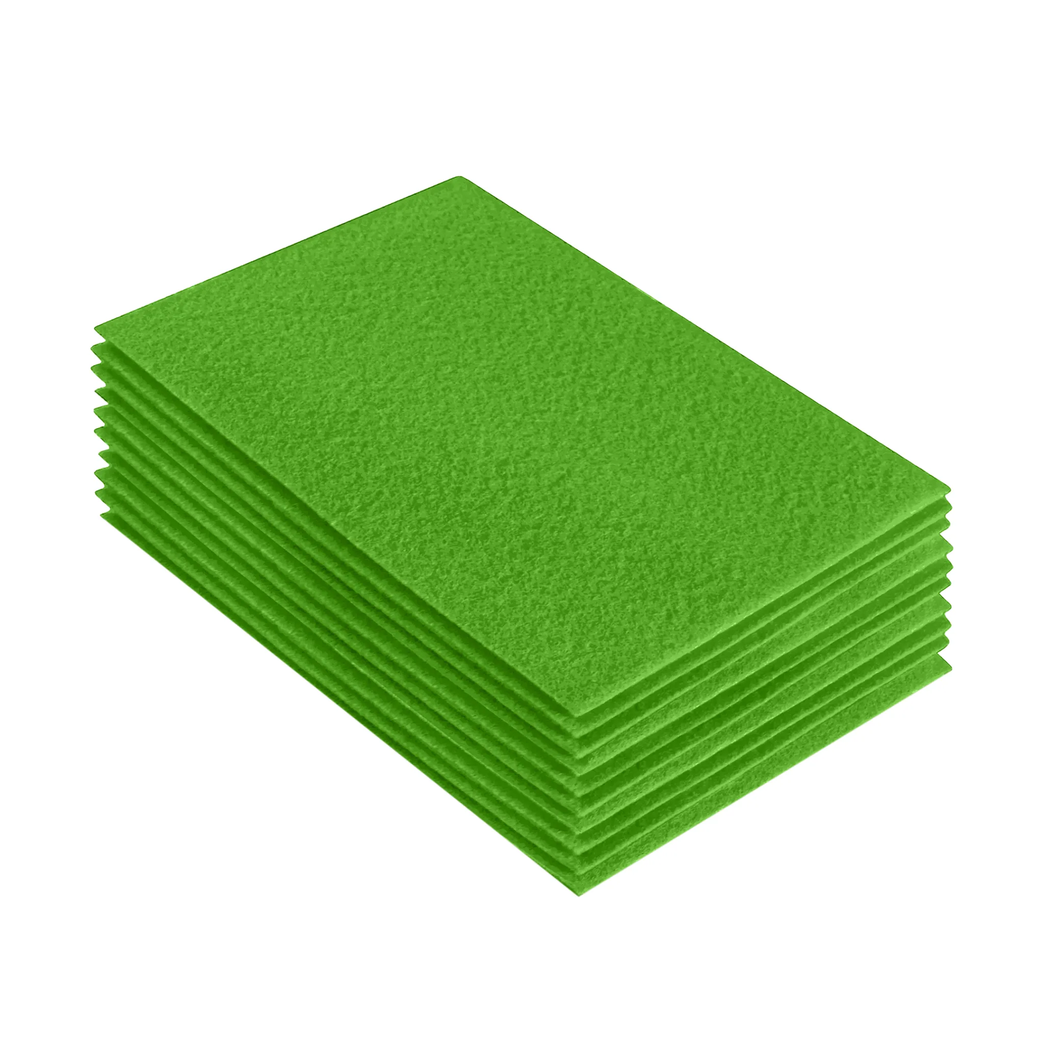 Acrylic Felt 9"X12" Sheet Packs | Lime