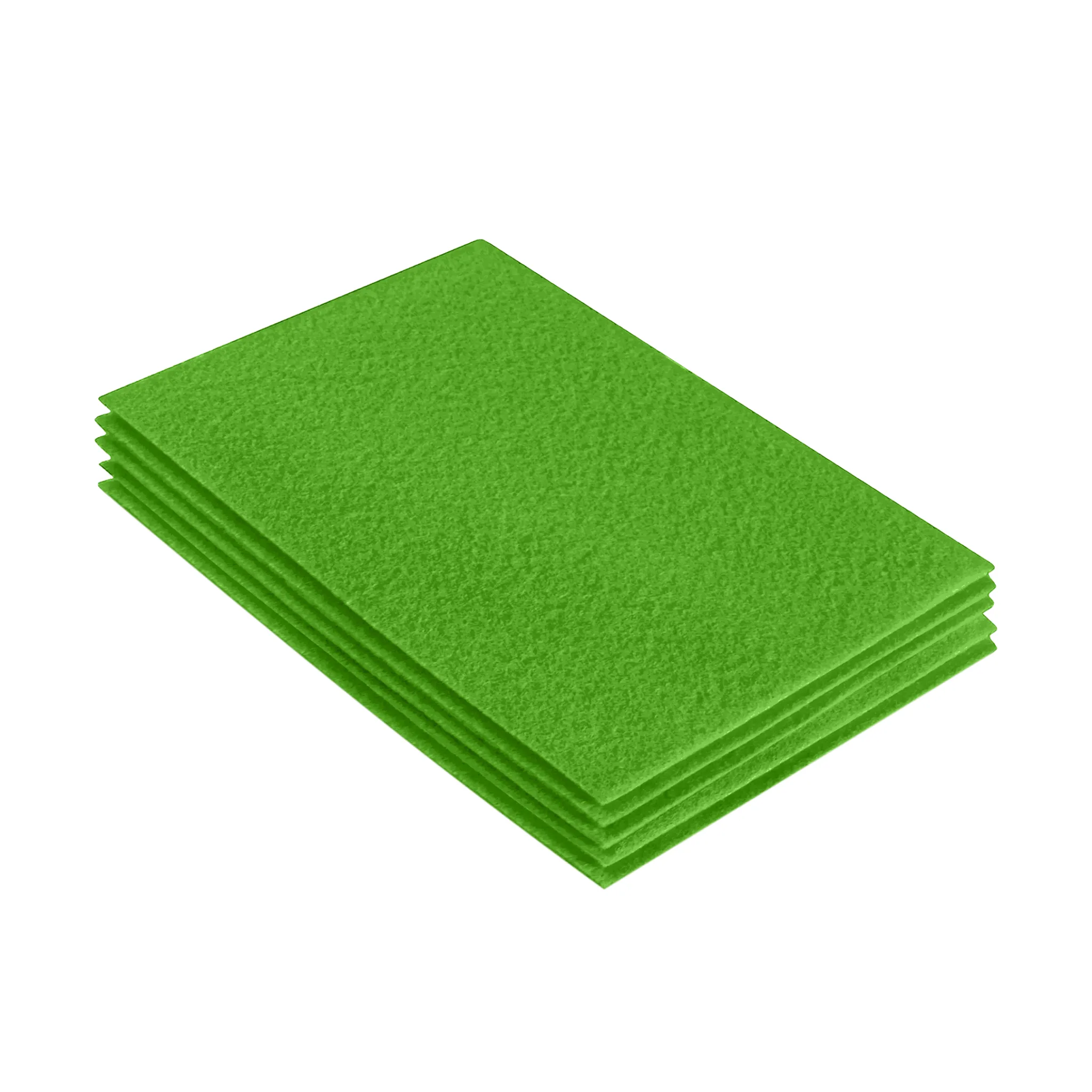 Acrylic Felt 9"X12" Sheet Packs | Lime