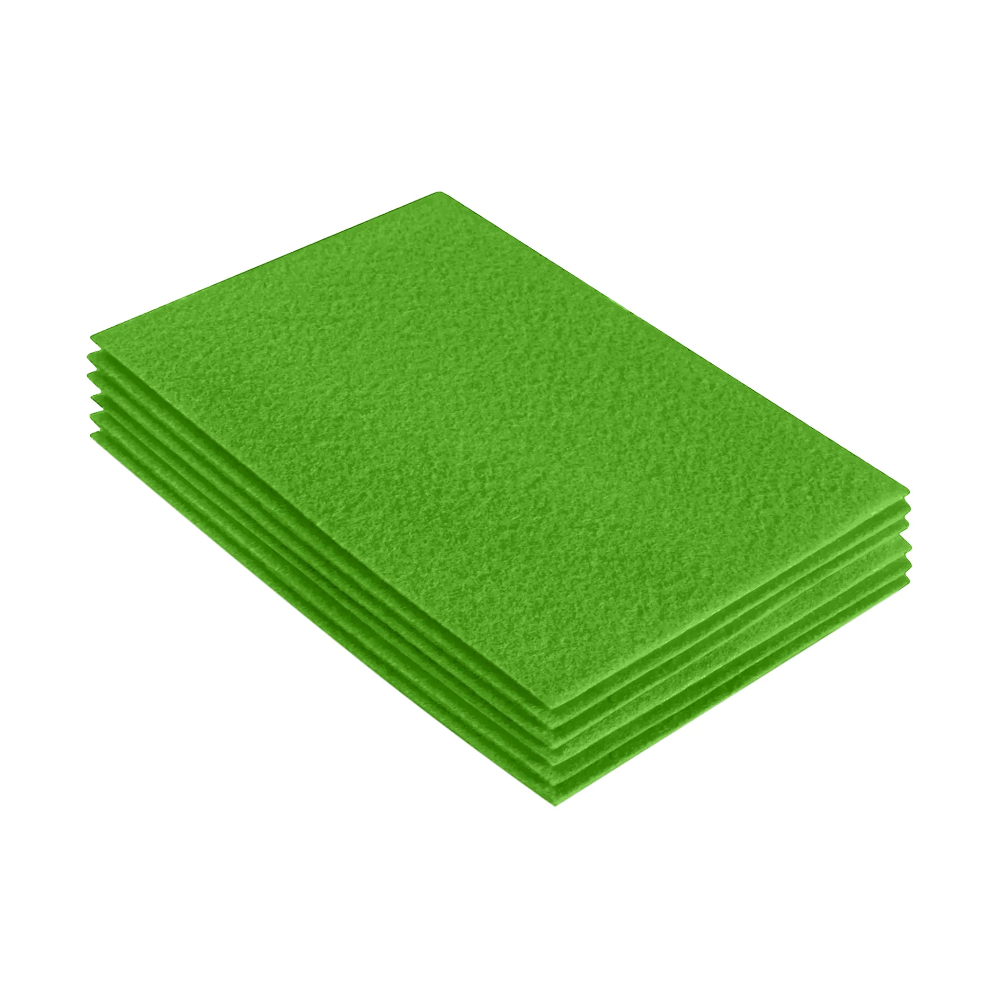 Acrylic Felt 9"X12" Sheet Packs | Lime