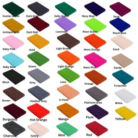 Acrylic Felt 9"X12" Sheet Packs | Many Colors