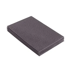 Acrylic Felt 9"X12" Sheet Packs | Platinum Grey