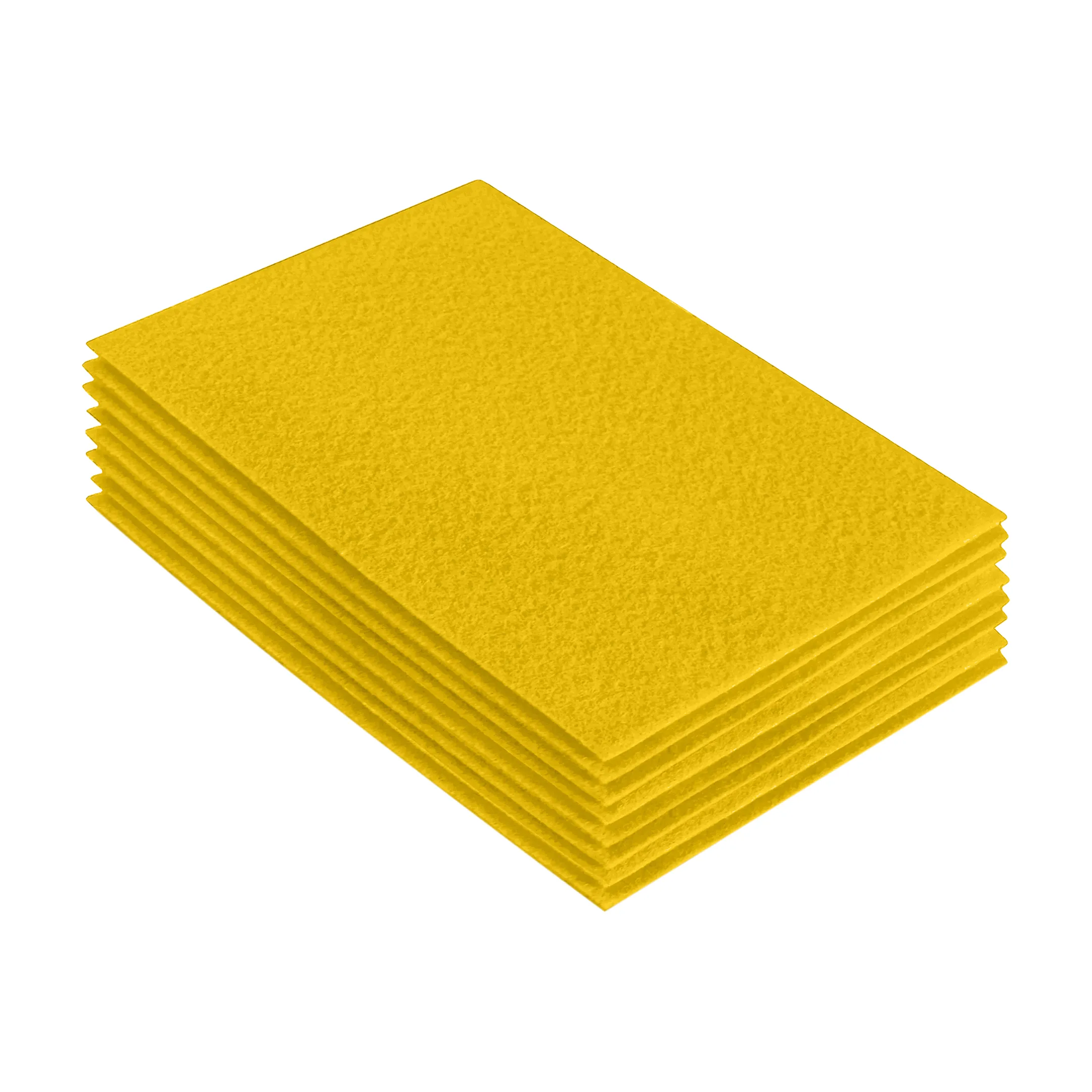 Acrylic Felt 9"X12" Sheet Packs | Yellow