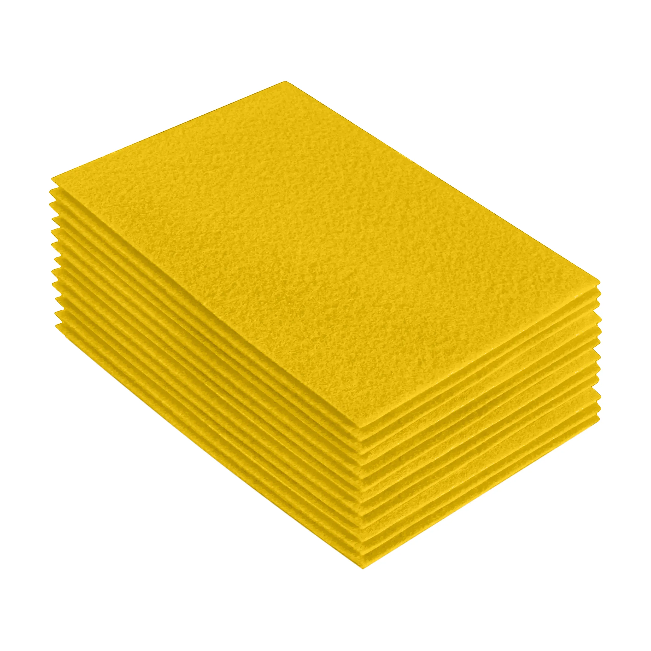 Acrylic Felt 9"X12" Sheet Packs | Yellow