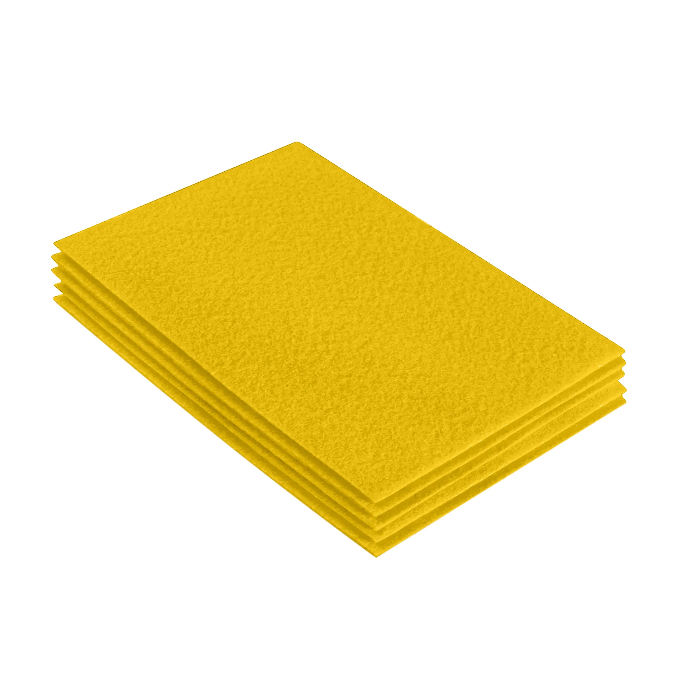 Acrylic Felt 9"X12" Sheet Packs | Yellow