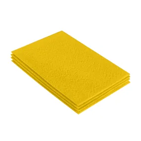 Acrylic Felt 9"X12" Sheet Packs | Yellow