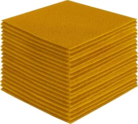 Acrylic Felt Craft Sheet Packs | Antique Gold