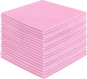 Acrylic Felt Craft Sheet Packs | Baby Pink A45