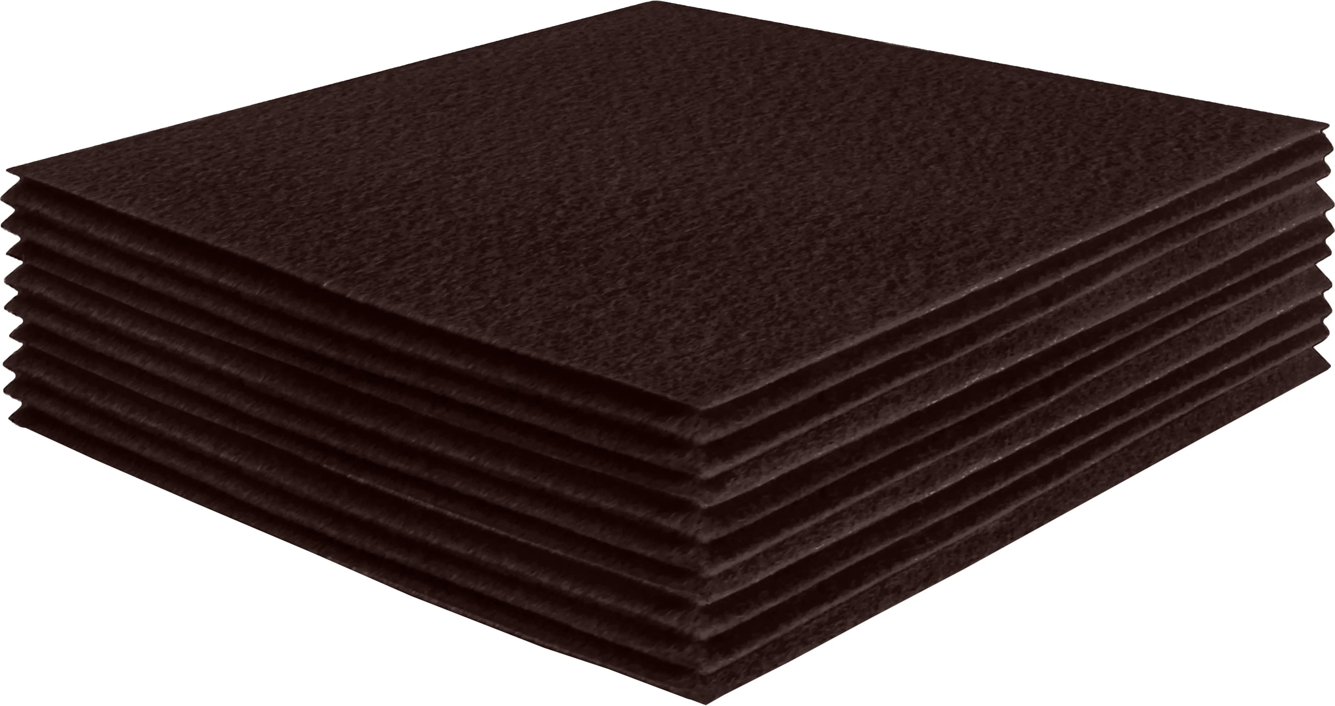 Acrylic Felt Craft Sheet Packs | Brown A31