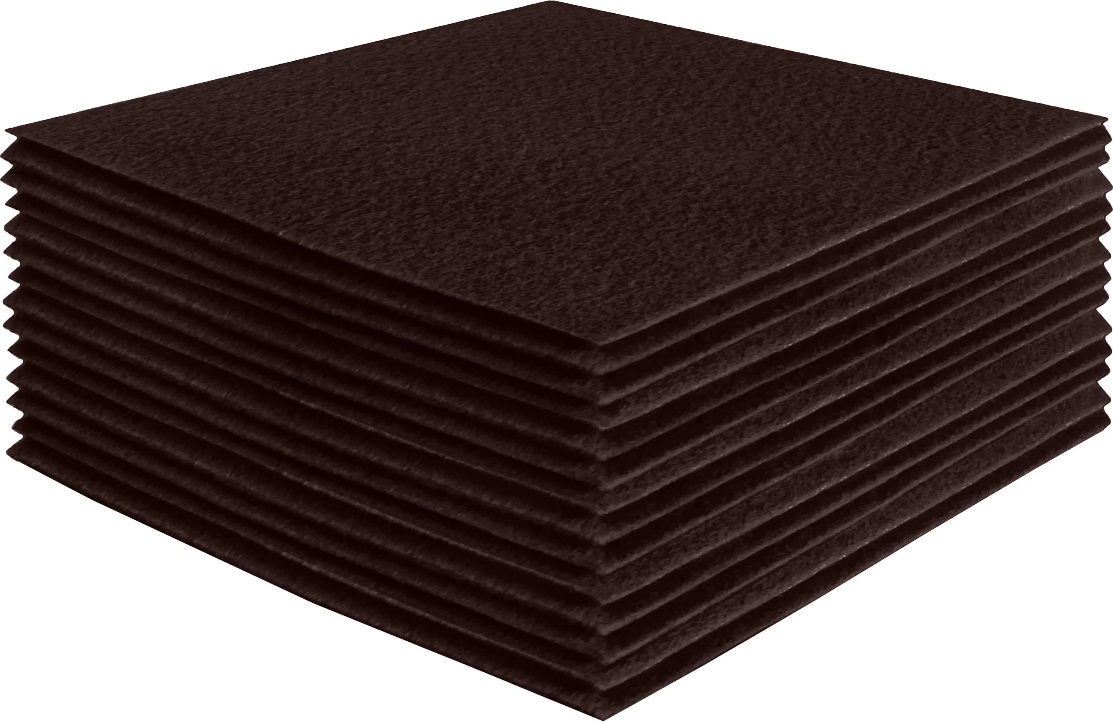 Acrylic Felt Craft Sheet Packs | Brown A31