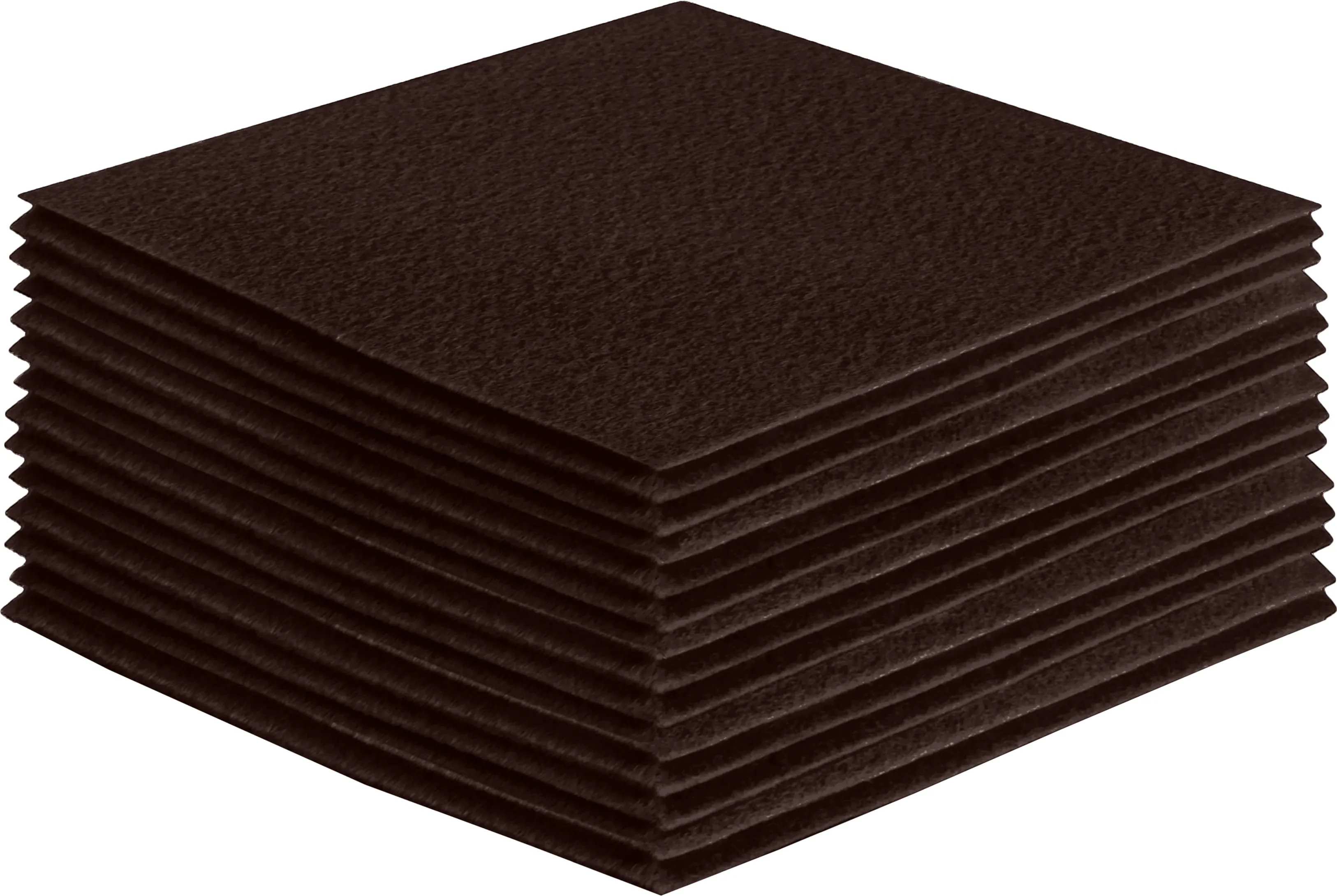 Acrylic Felt Craft Sheet Packs | Brown A31