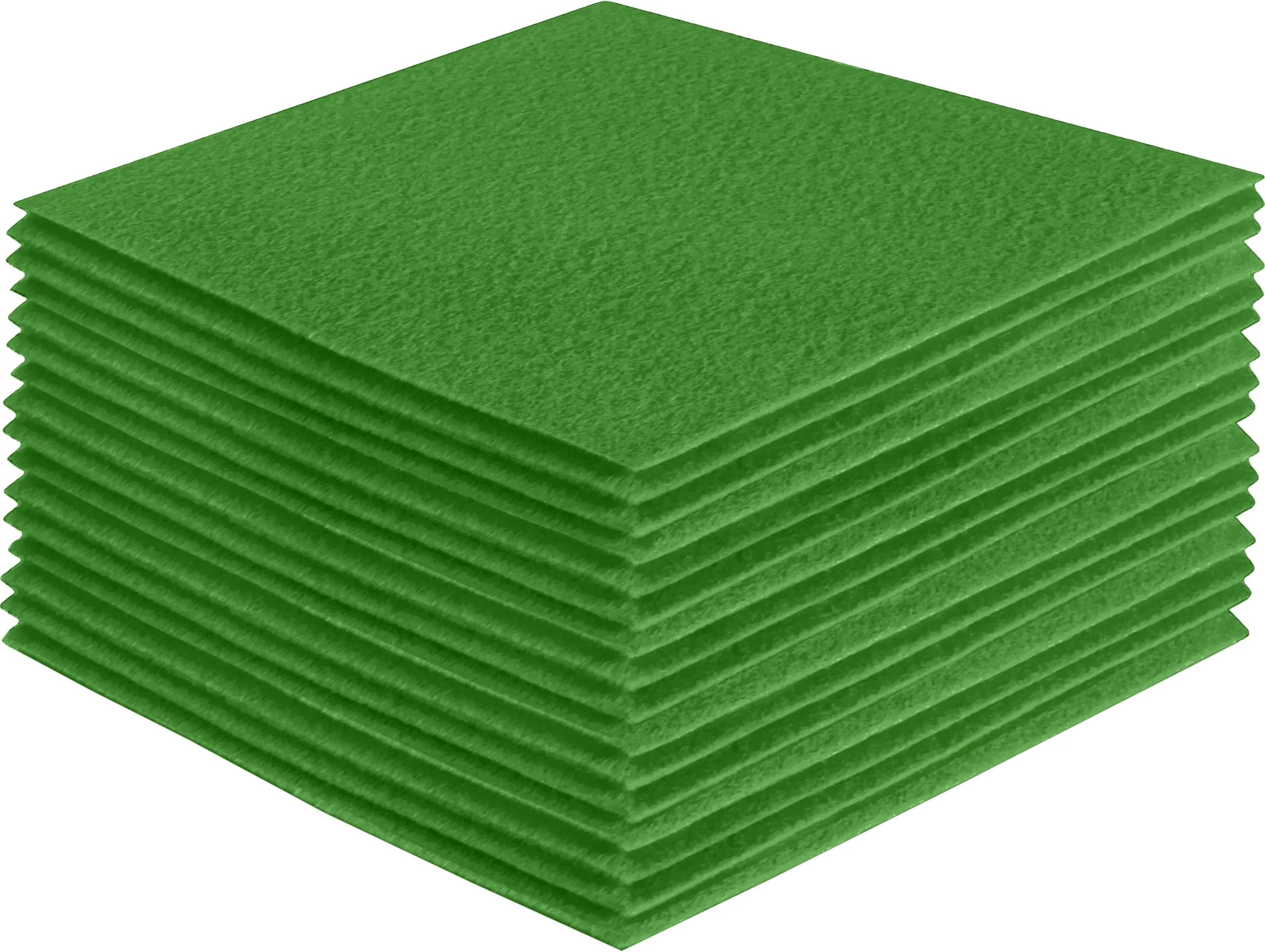 Acrylic Felt Craft Sheet Packs | Green 271