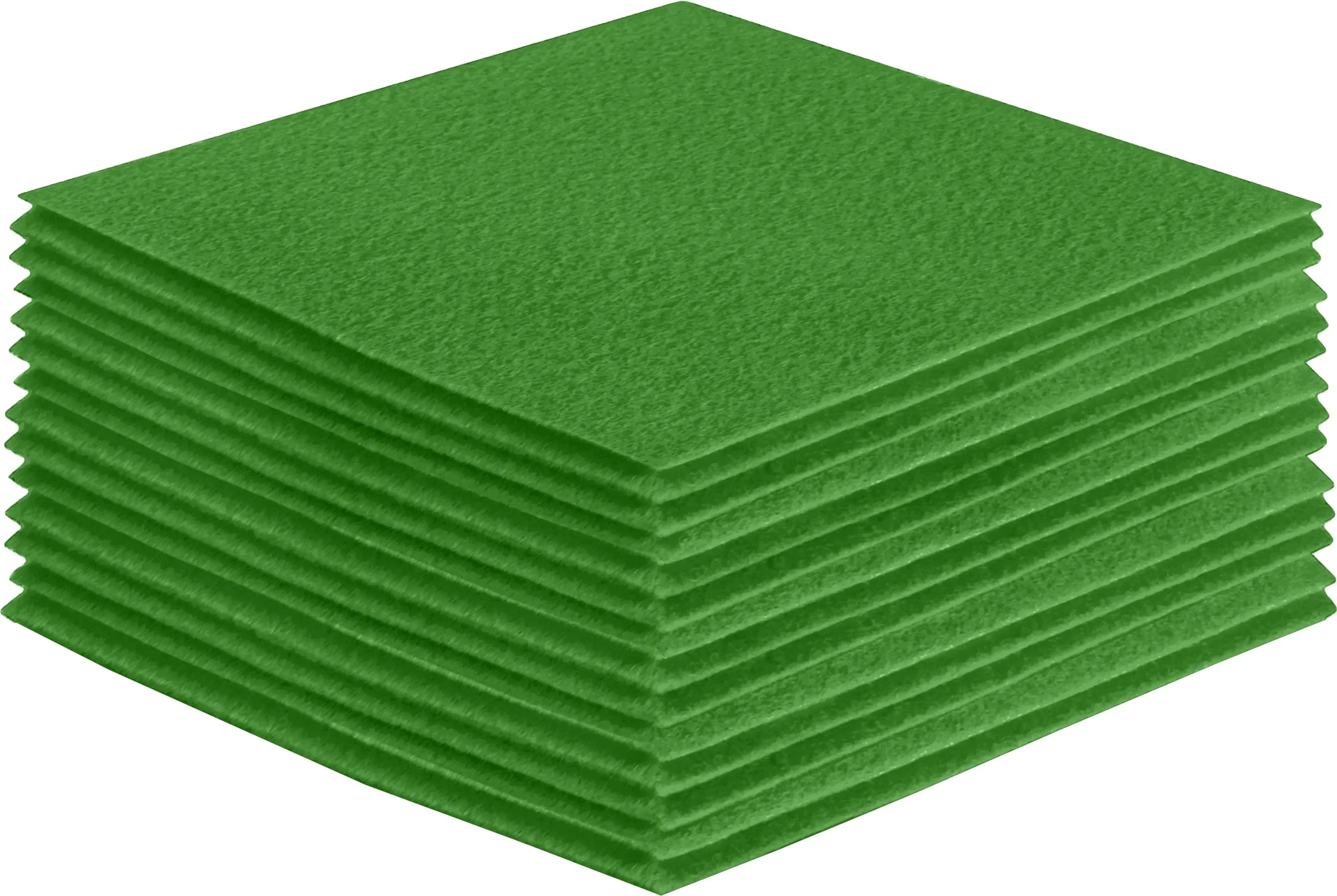 Acrylic Felt Craft Sheet Packs | Green 271