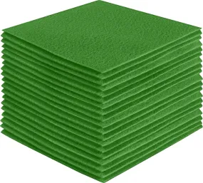 Acrylic Felt Craft Sheet Packs | Green 271