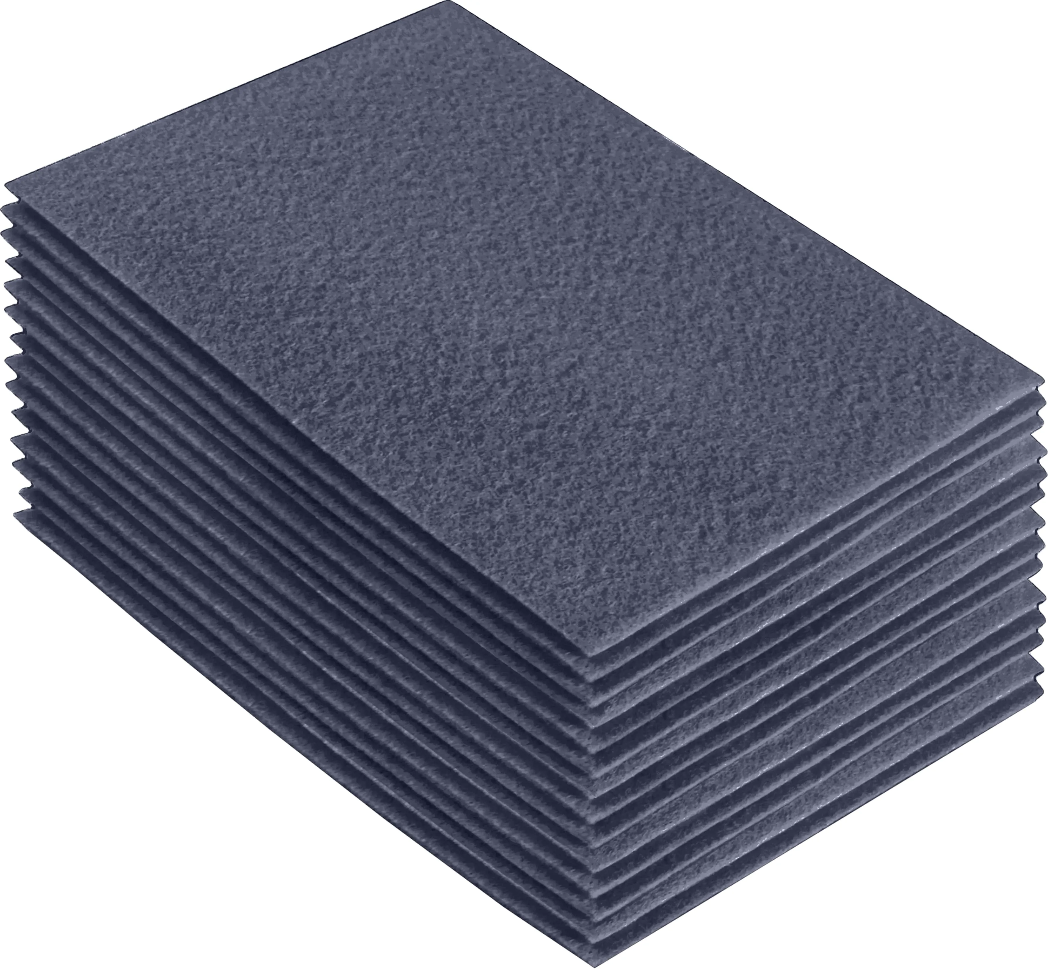 Acrylic Felt Craft Sheet Packs | Heather Grey 455