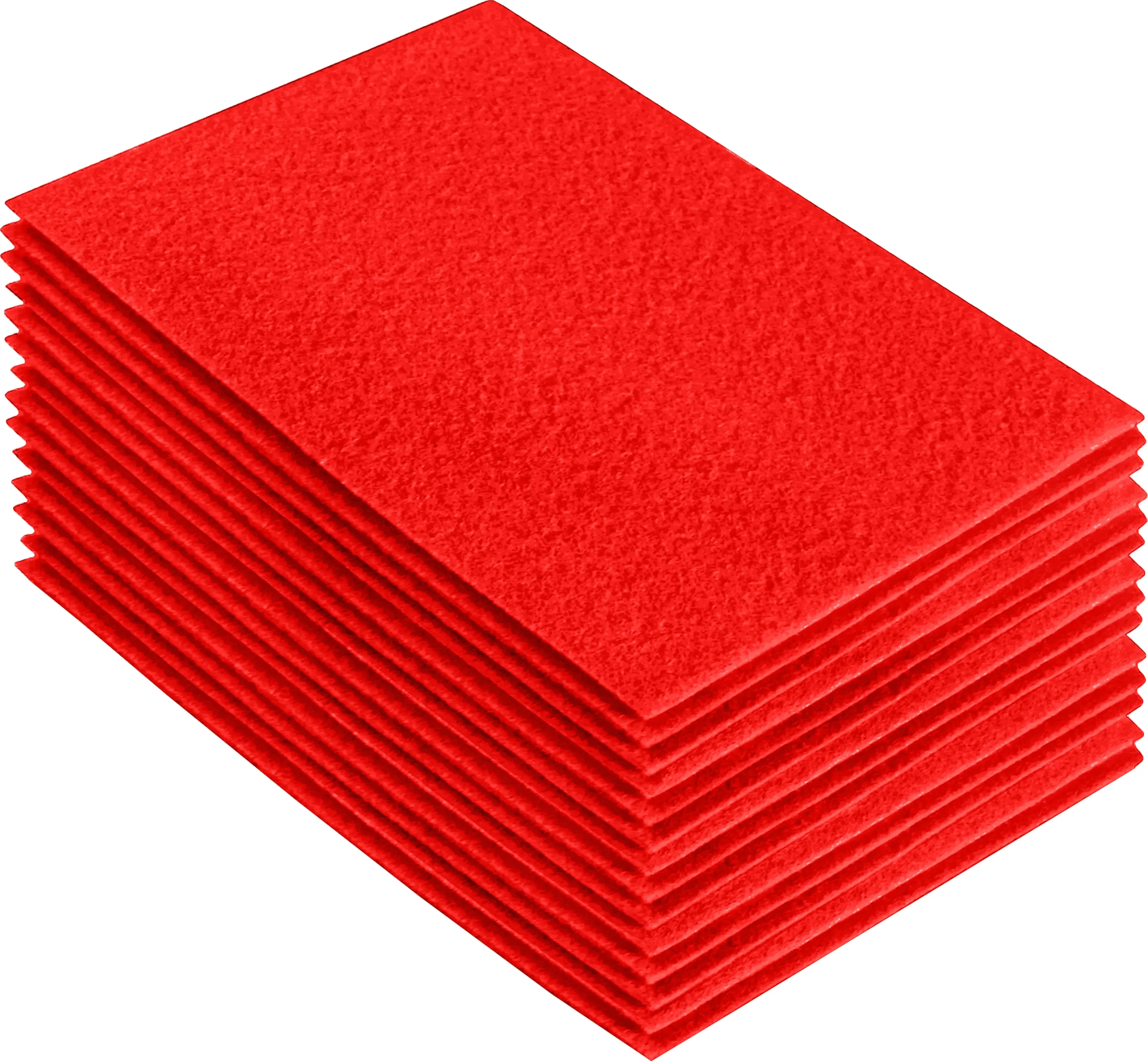 Acrylic Felt Craft Sheet Packs | Hot Orange A23