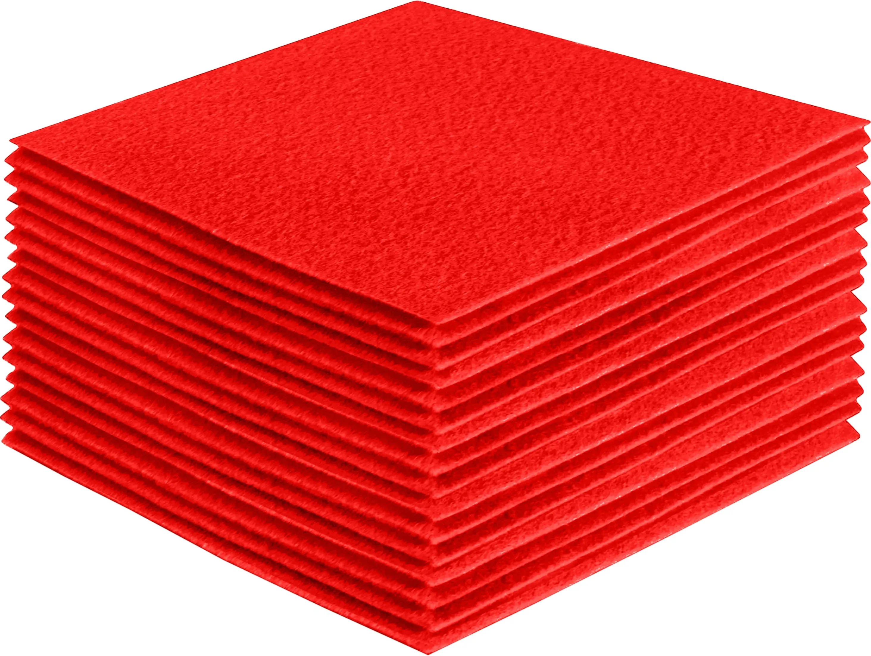 Acrylic Felt Craft Sheet Packs | Hot Orange A23