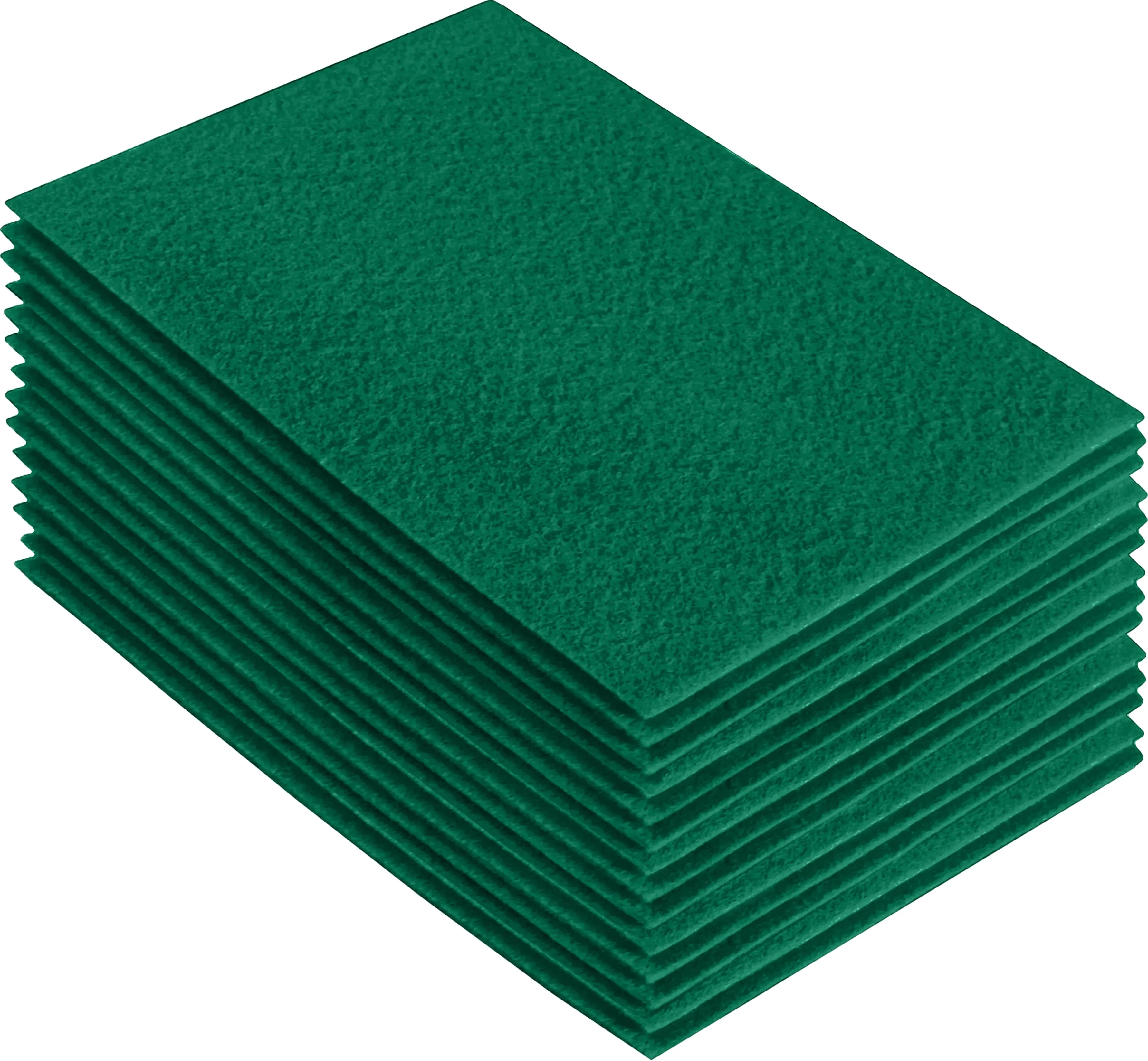 Acrylic Felt Craft Sheet Packs | Kelly Green A20