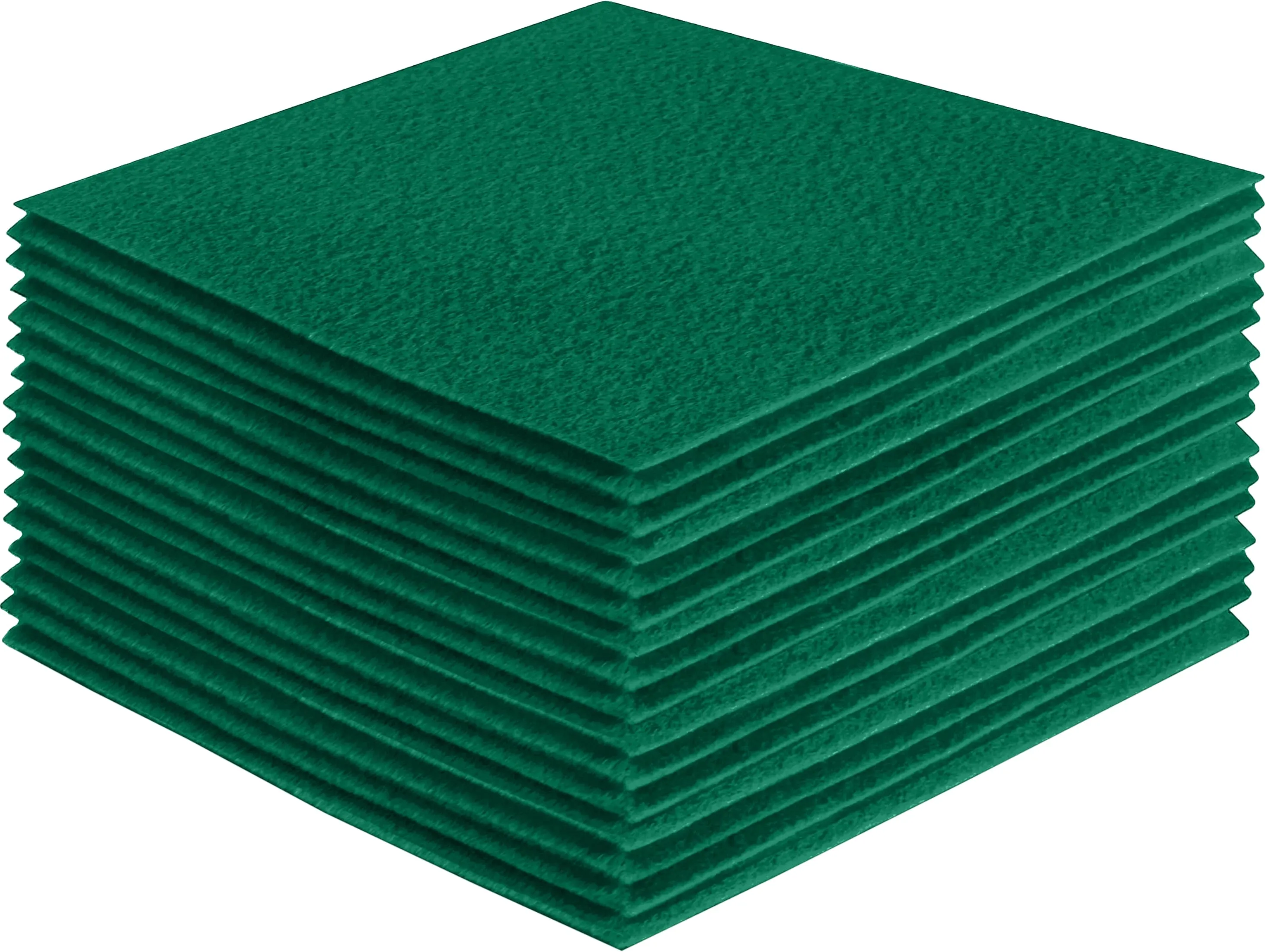 Acrylic Felt Craft Sheet Packs | Kelly Green A20