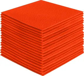 Acrylic Felt Craft Sheet Packs | Neon Orange A22