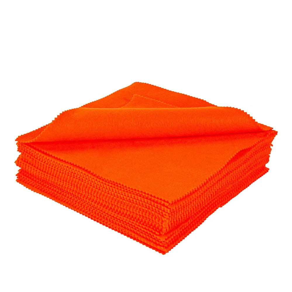 Acrylic Felt Craft Sheet Packs | Neon Orange A22