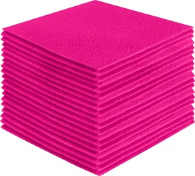 Acrylic Felt Craft Sheet Packs | Neon Pink A007